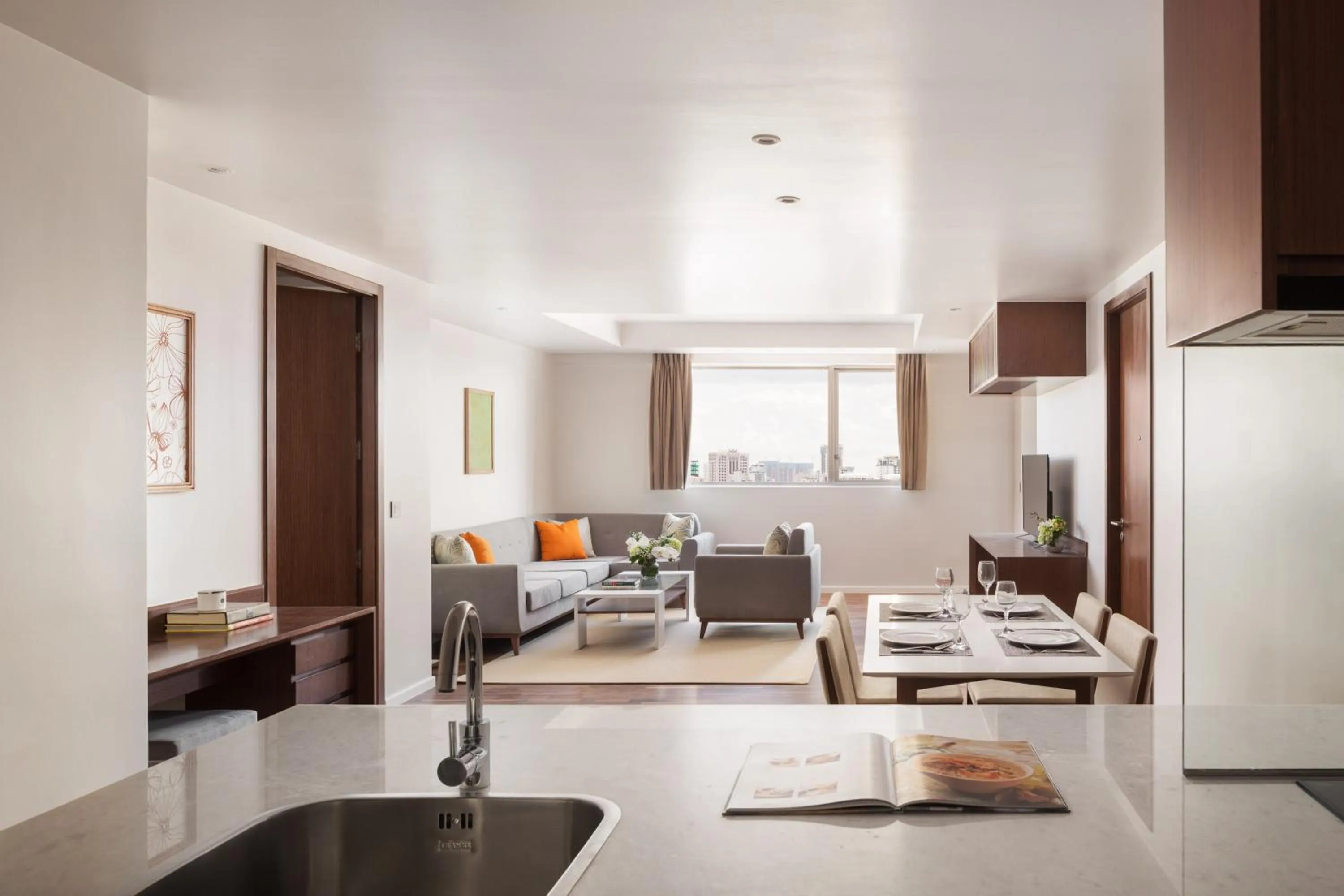 Living room in Hotel Emion Phnom Penh