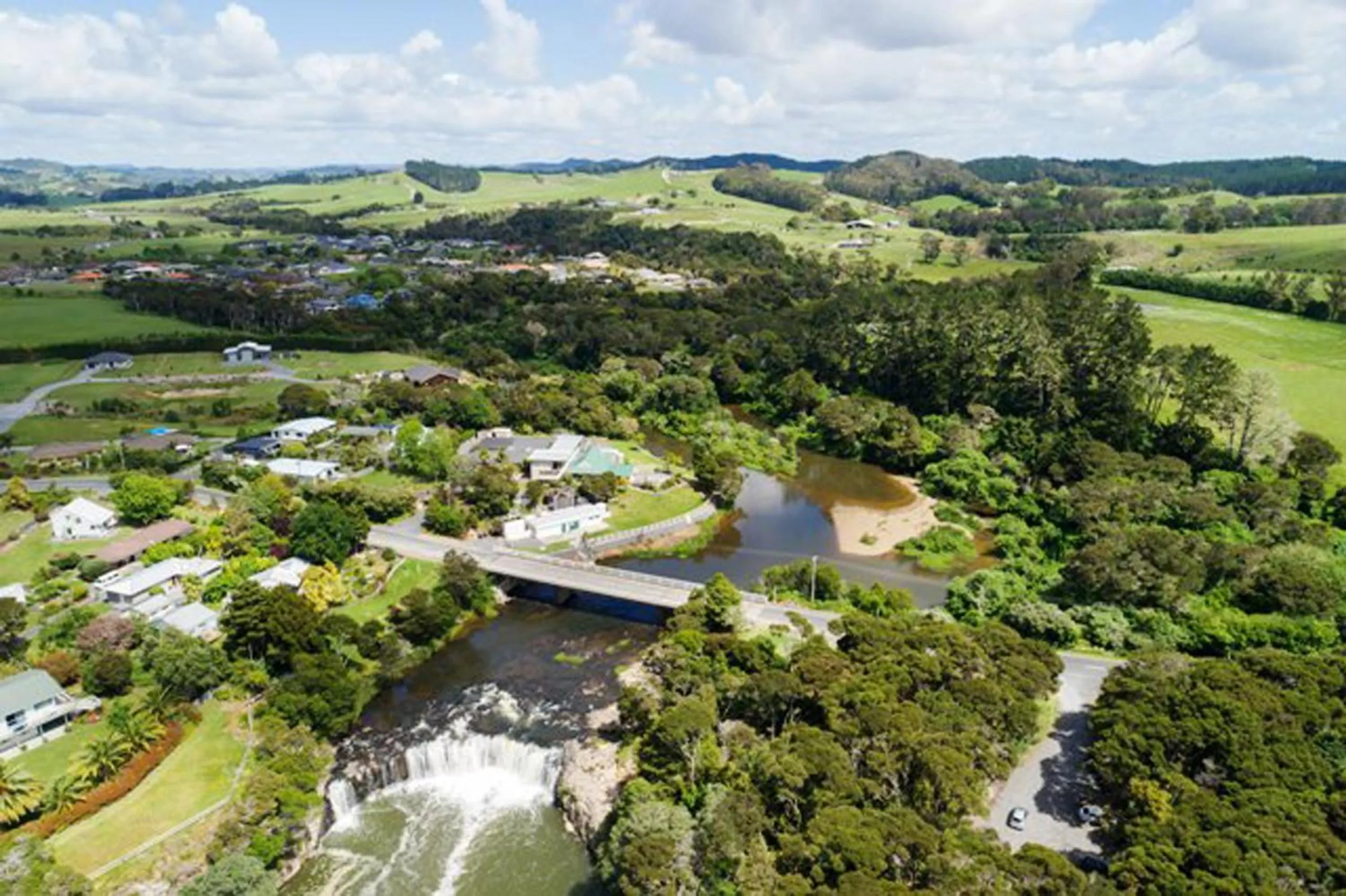 Bird's eye view in Riverside Lodge Paihia