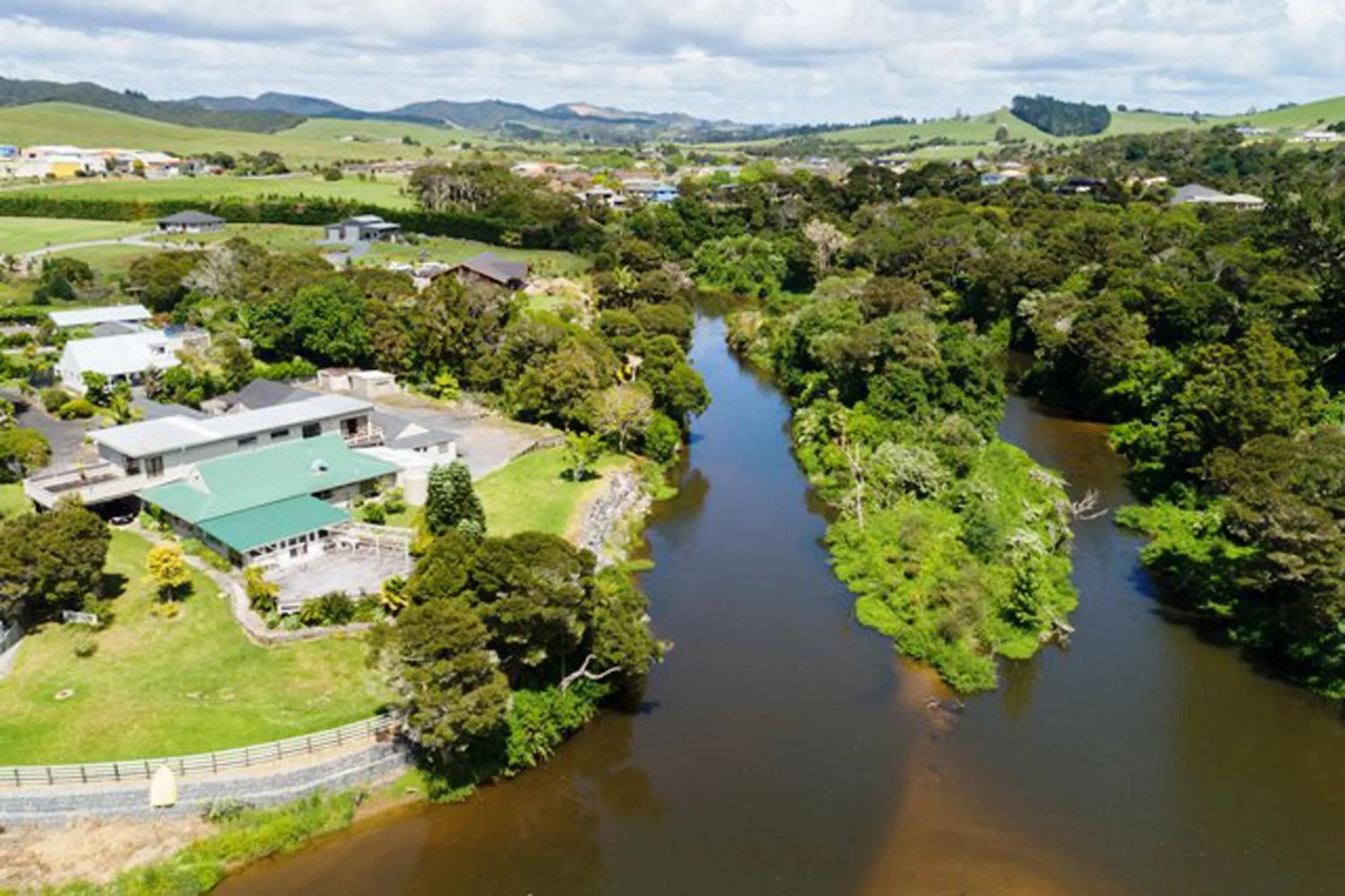 Bird's eye view in Riverside Lodge Paihia