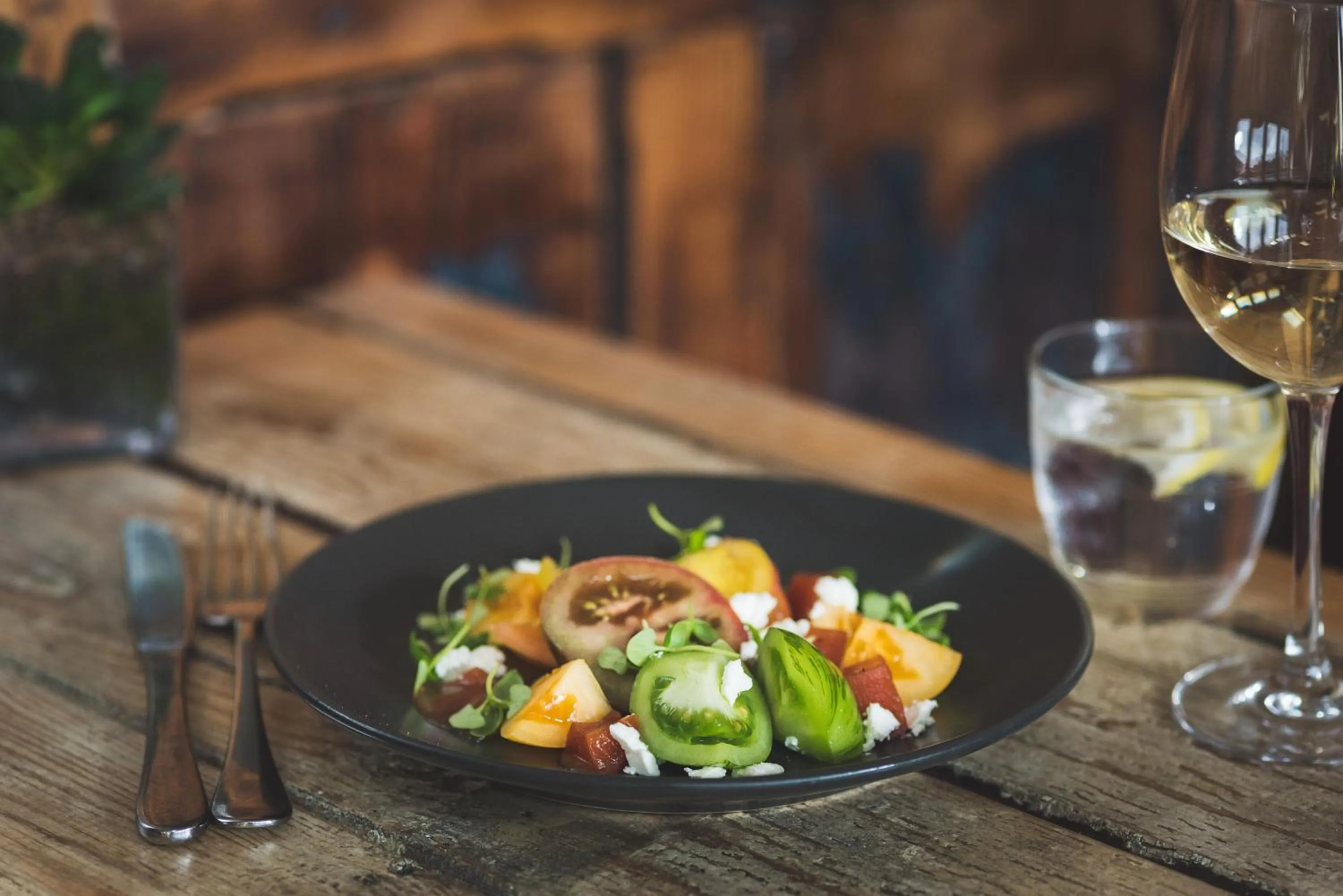 Food close-up in The Wellington