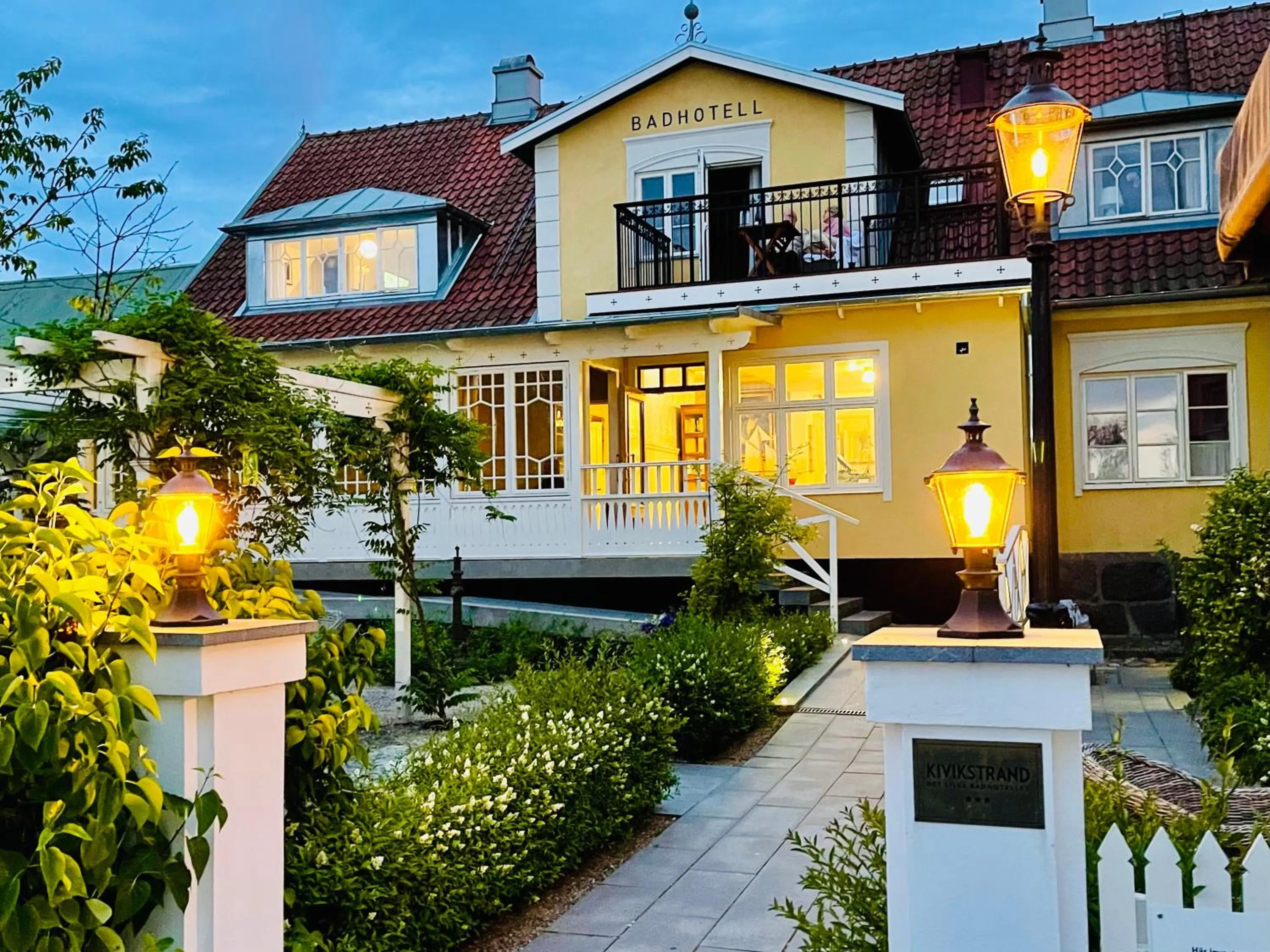 Property building in Kivikstrand Badhotell
