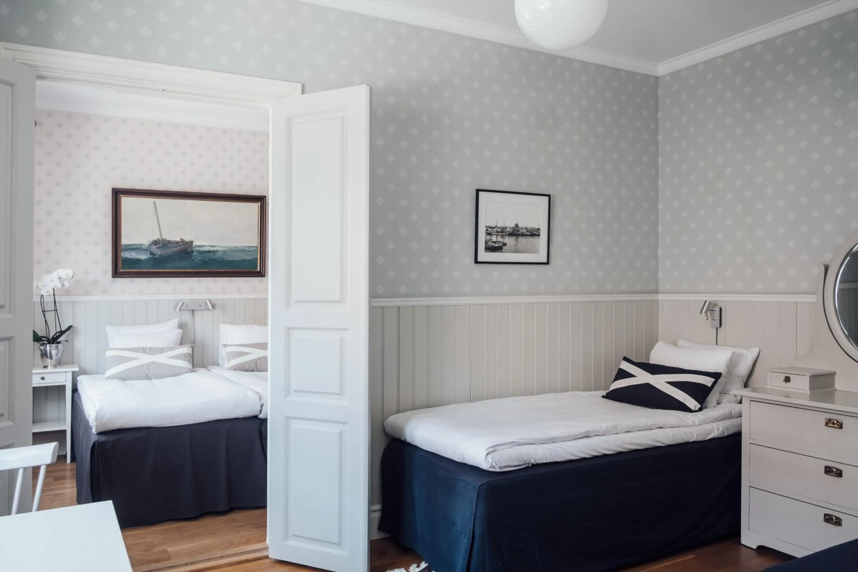 Photo of the whole room, Bed in Kivikstrand Badhotell