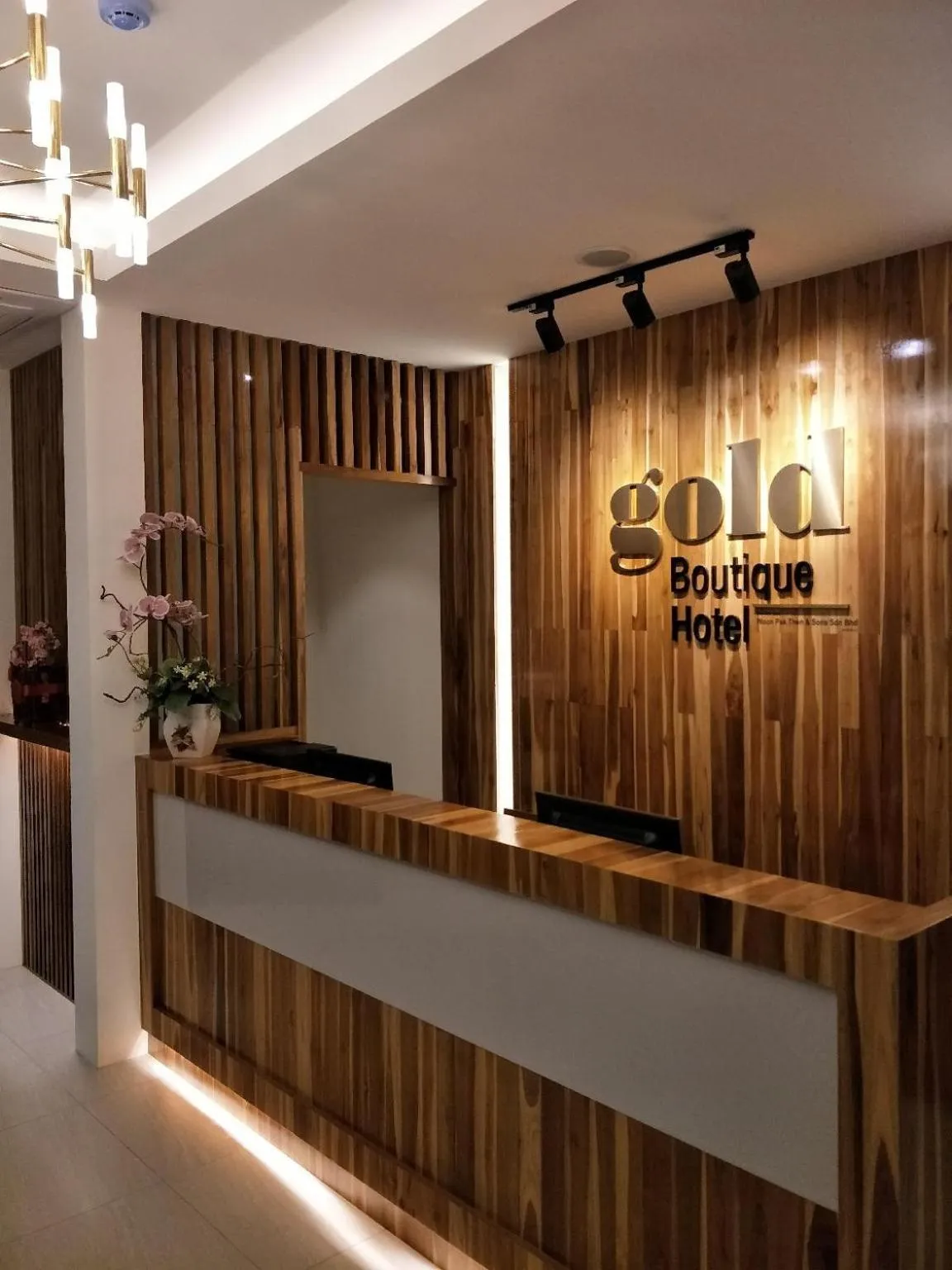 Lobby or reception in Gold Boutique Hotel