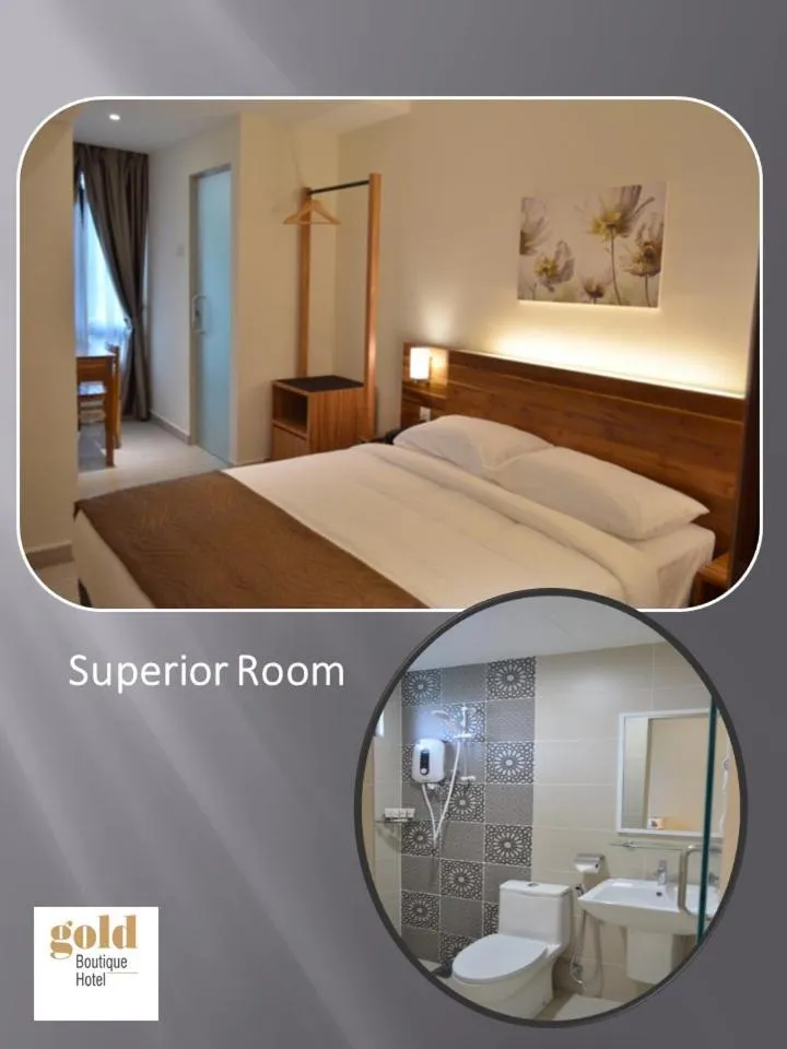 Photo of the whole room, Bed in Gold Boutique Hotel