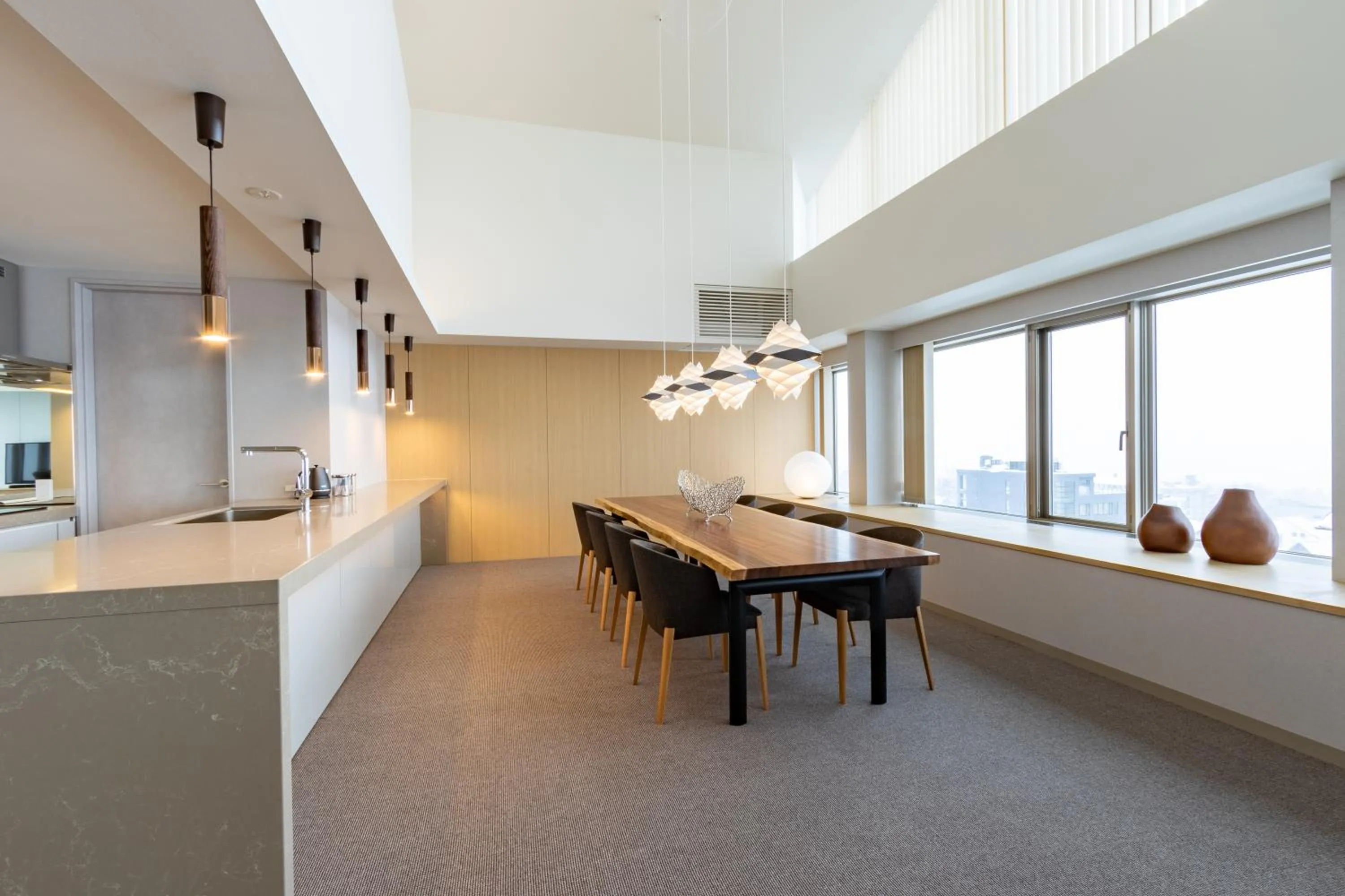 Dining area in The Maples Niseko