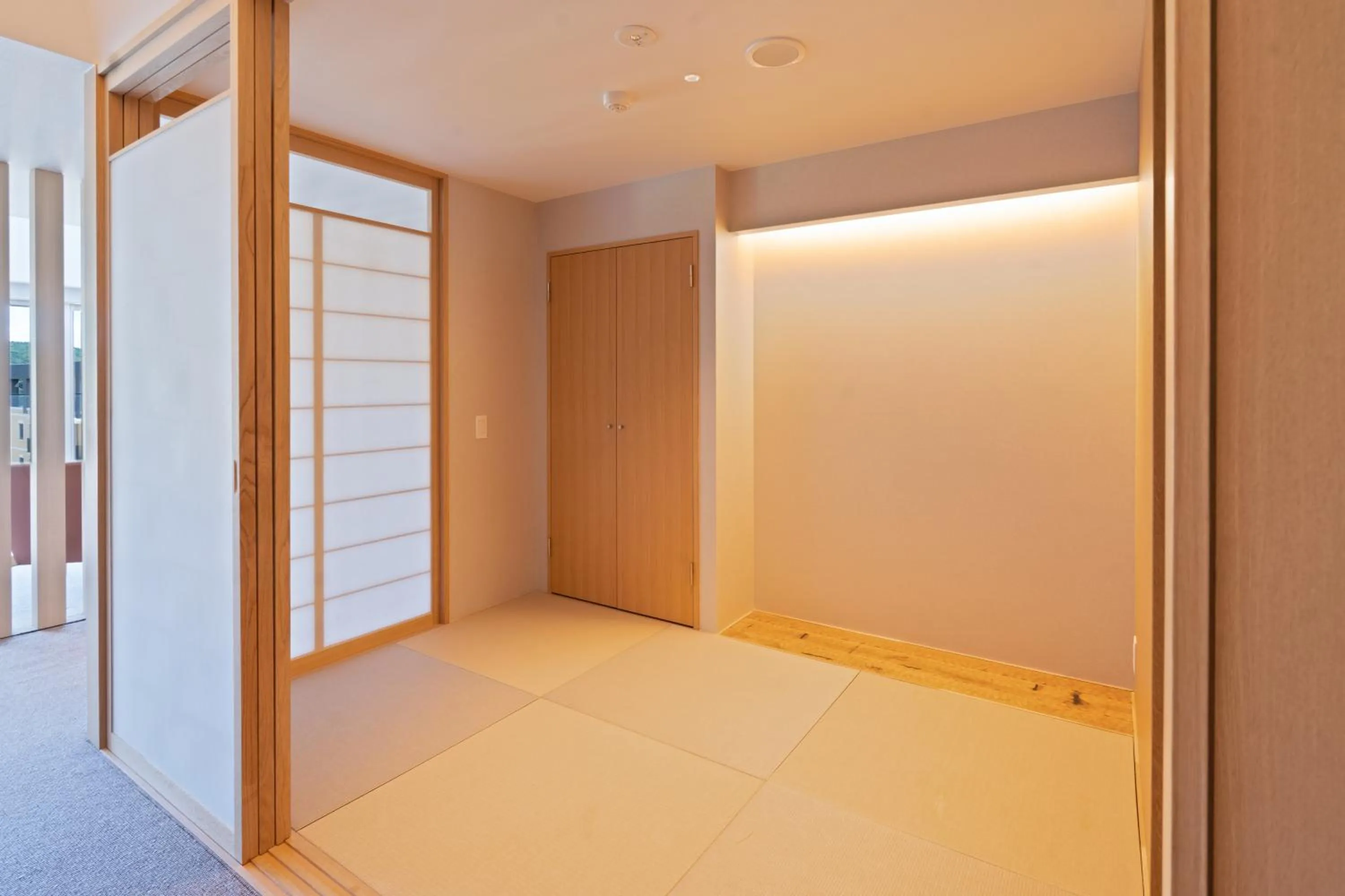 Decorative detail, Bed in The Maples Niseko