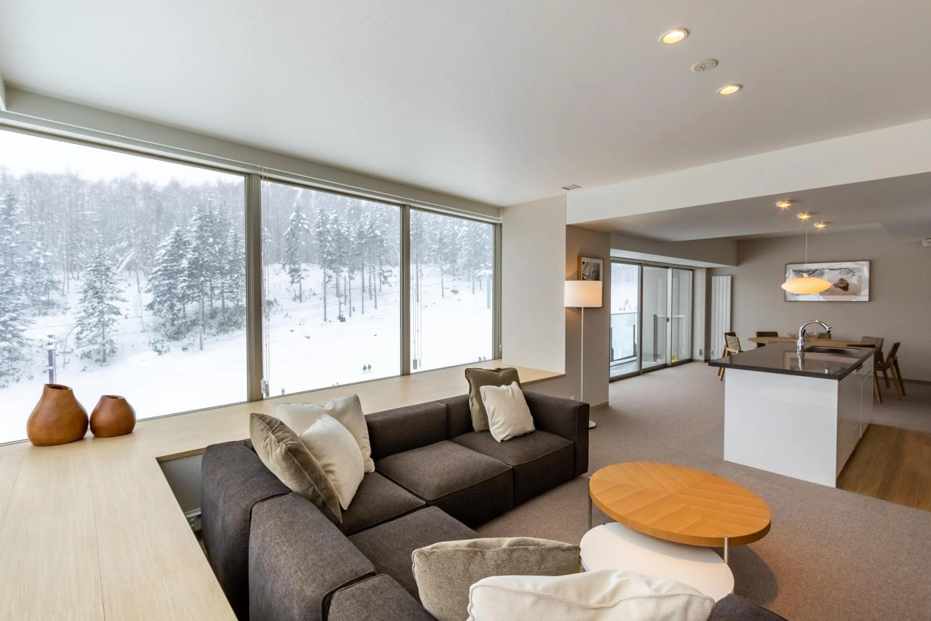 Living room in The Maples Niseko