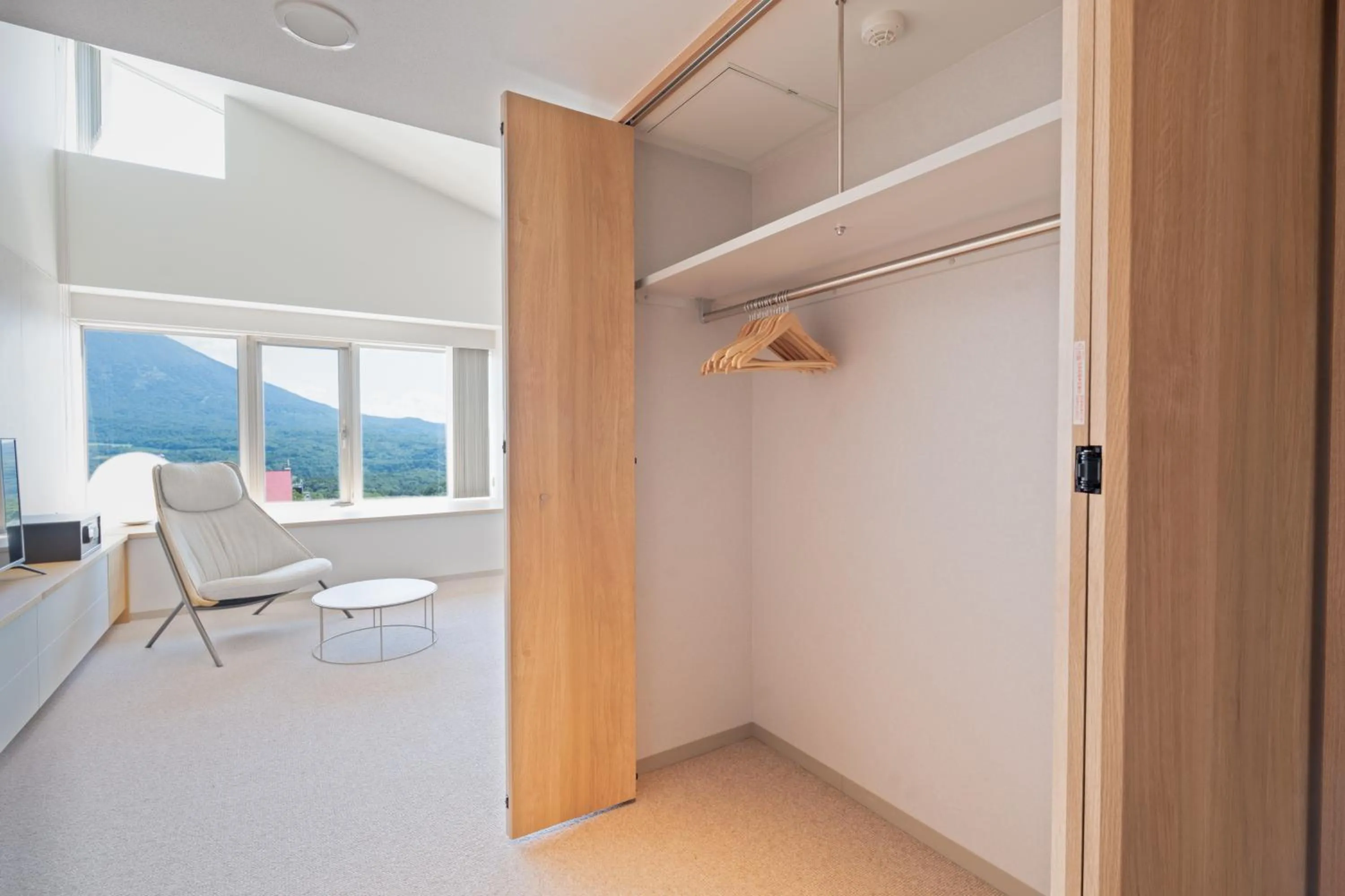 wardrobe in The Maples Niseko