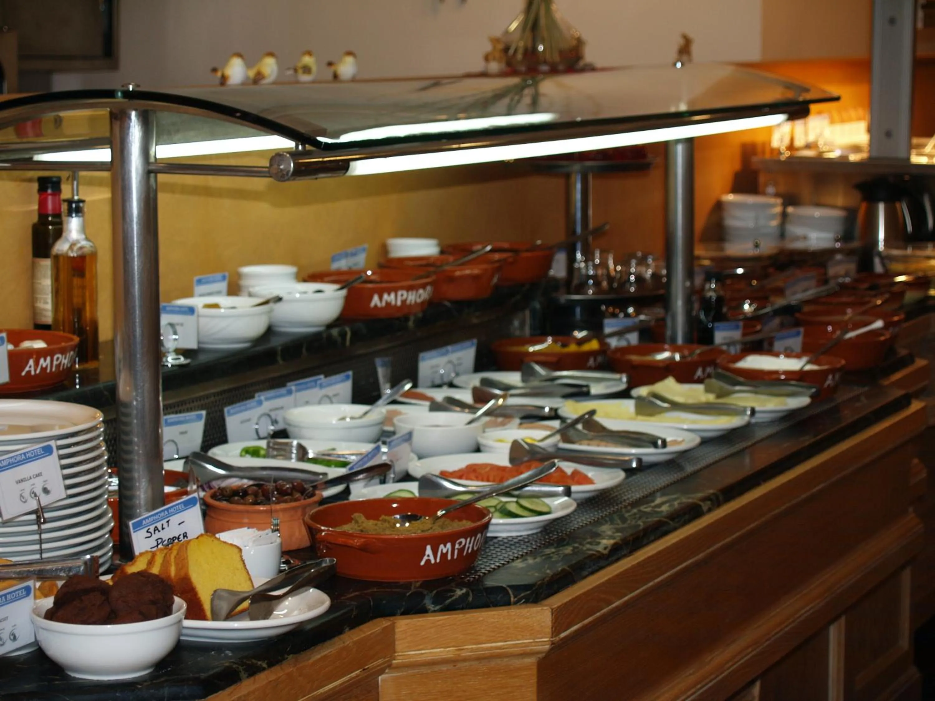 Breakfast in Hotel Amphora