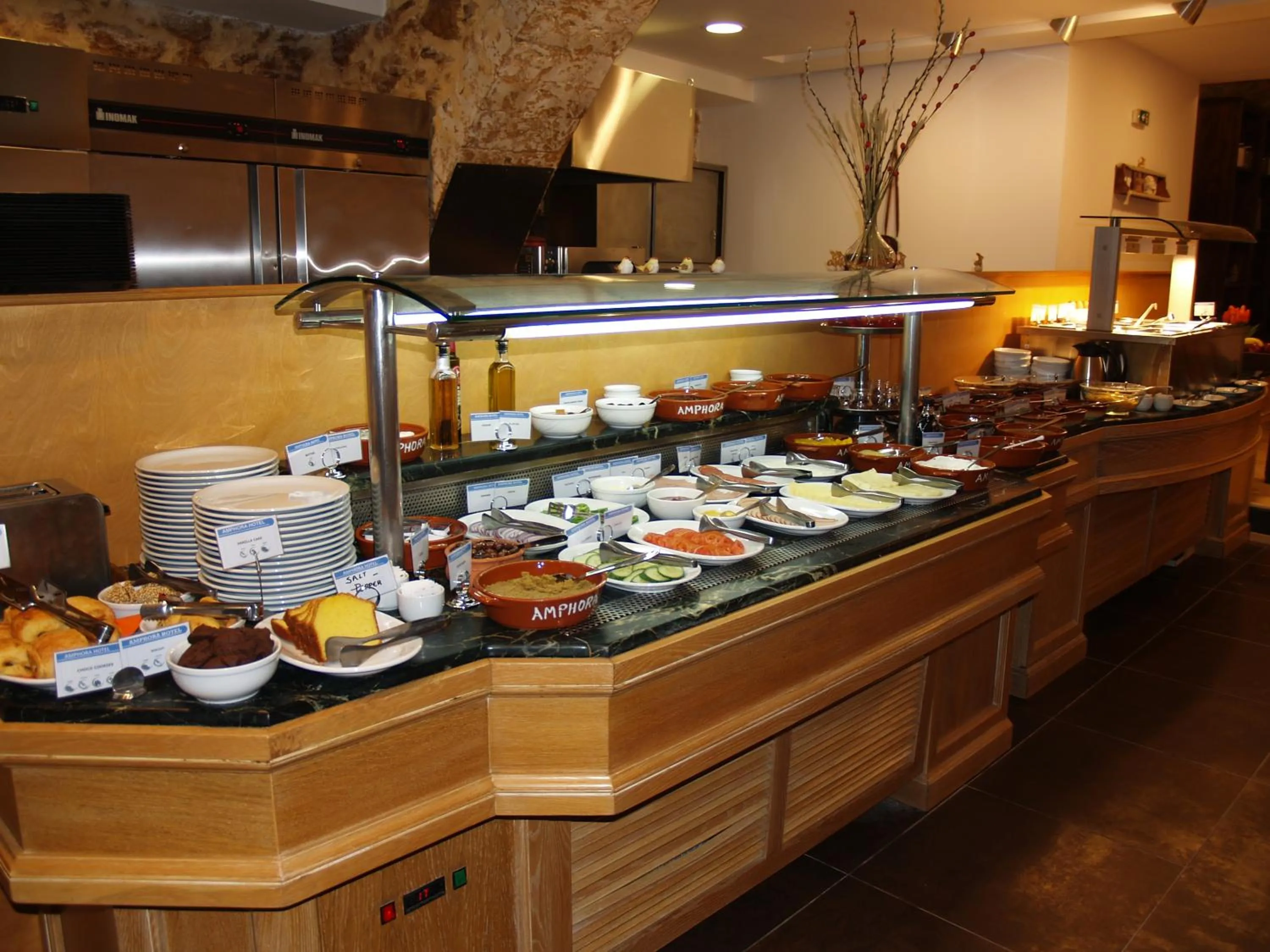 Breakfast in Hotel Amphora