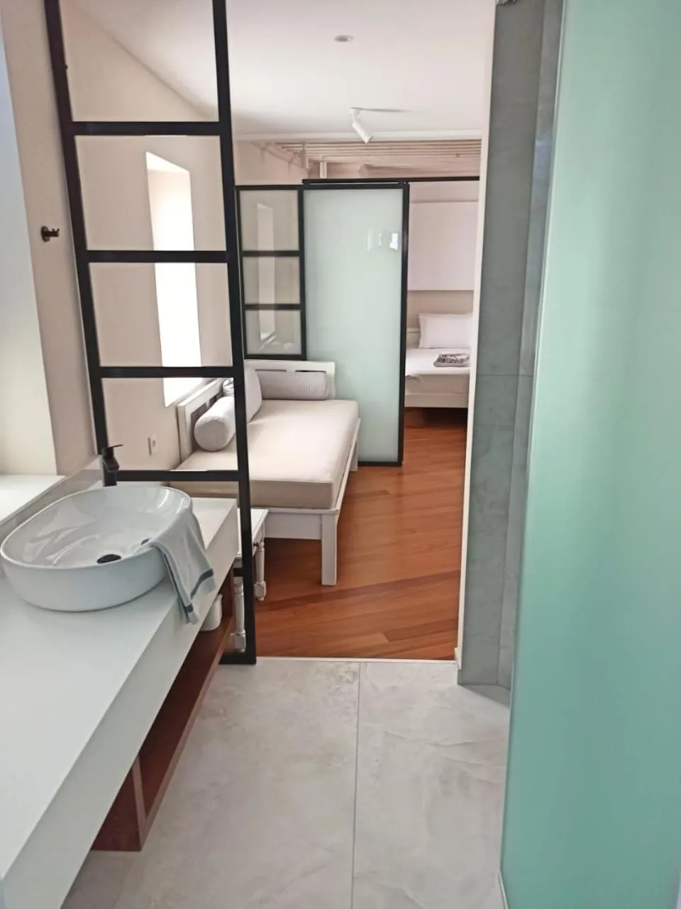 Seating area, Bed in Hotel Amphora