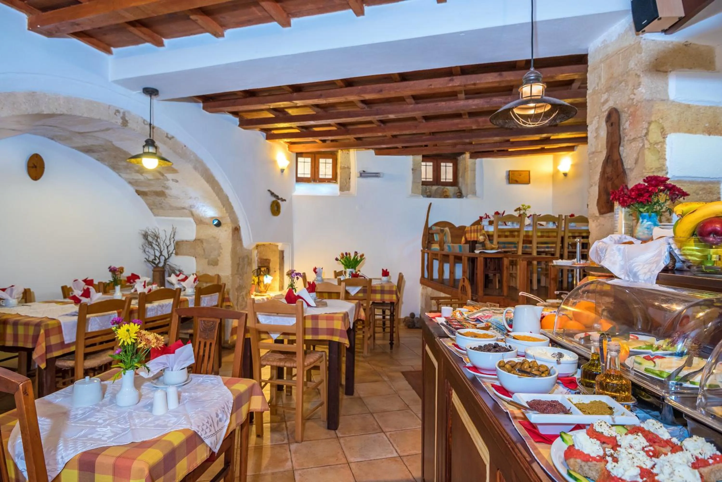 Buffet breakfast in Hotel Amphora