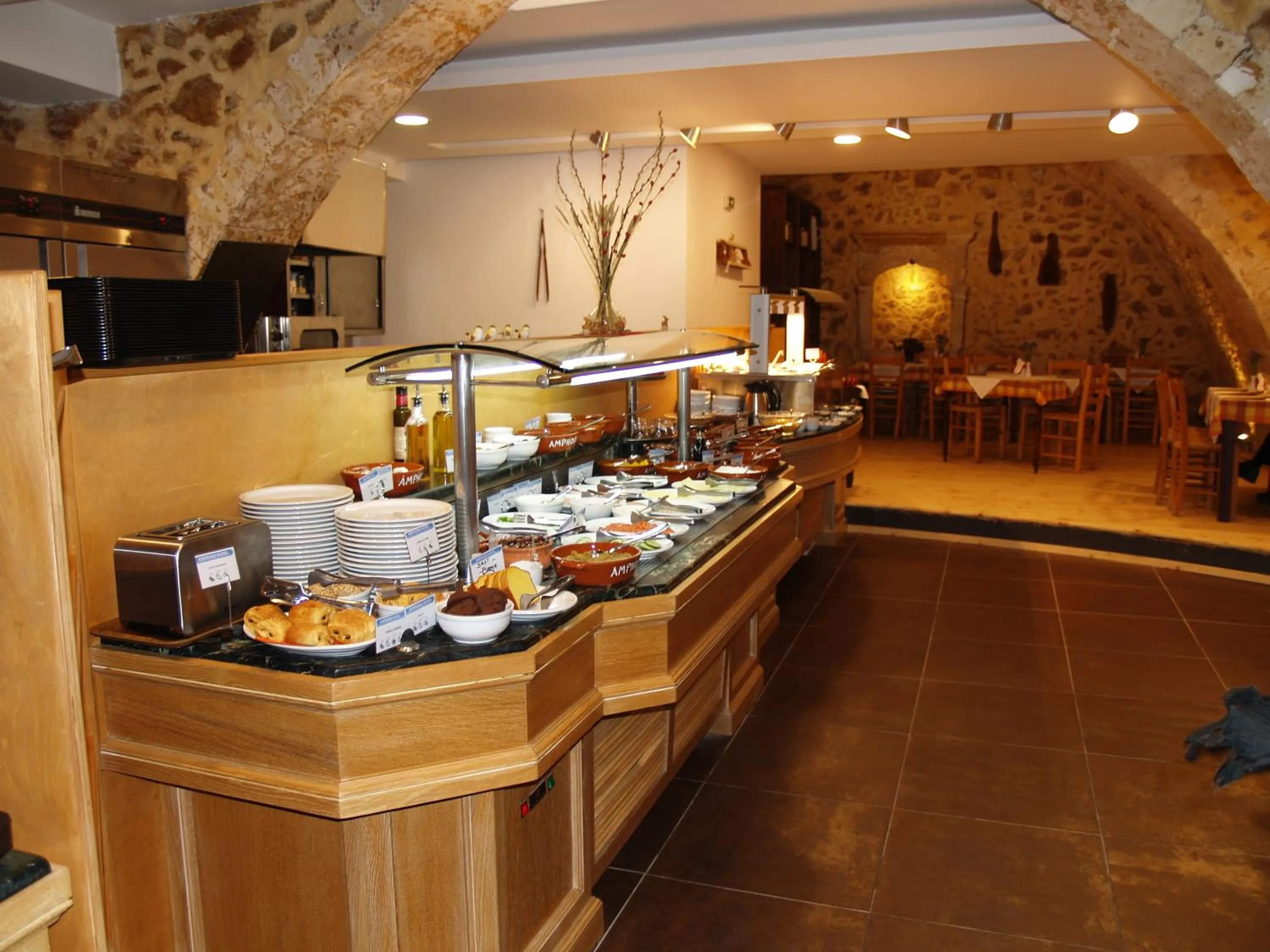 Breakfast in Hotel Amphora