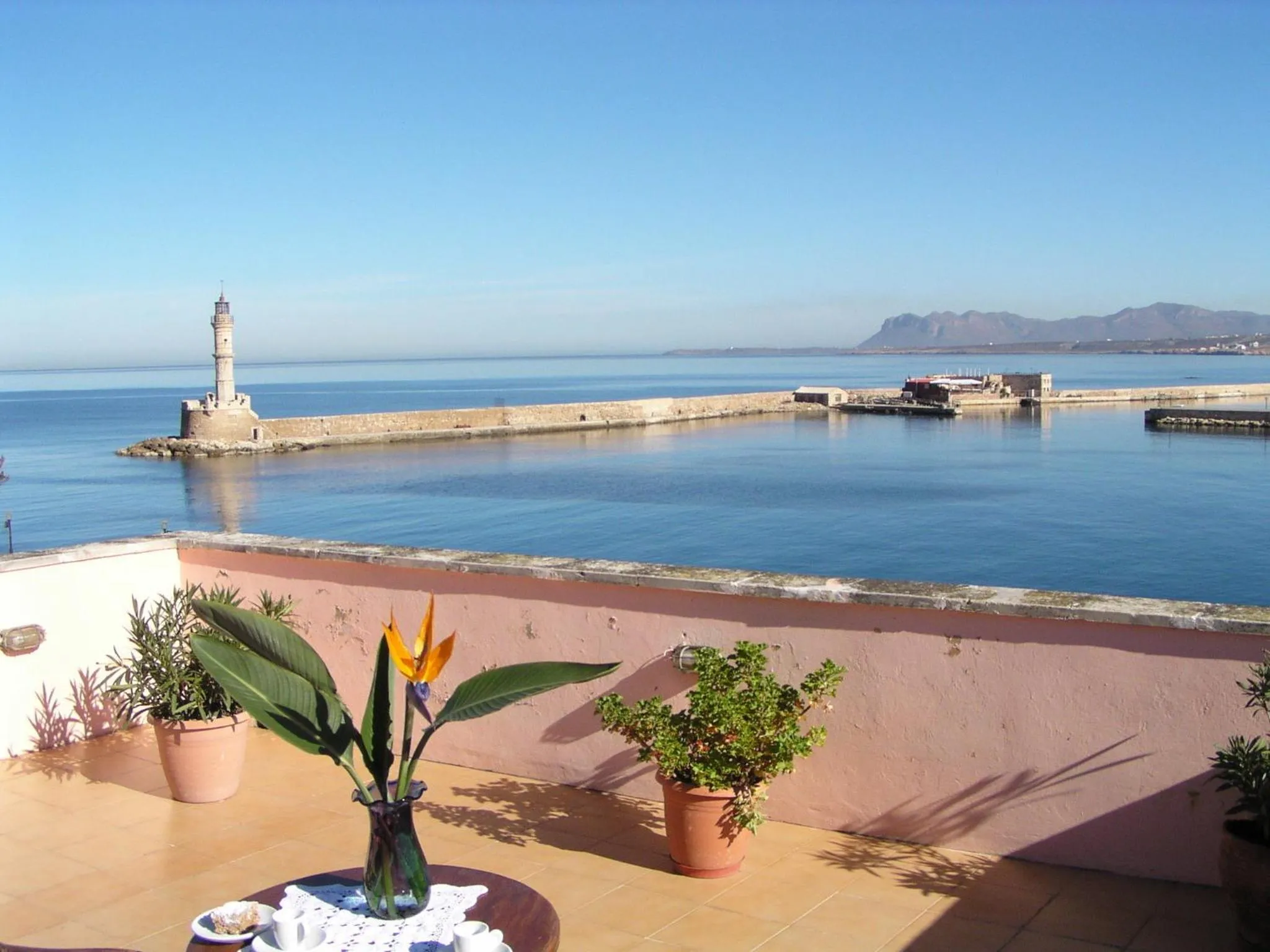 Balcony/Terrace in Hotel Amphora