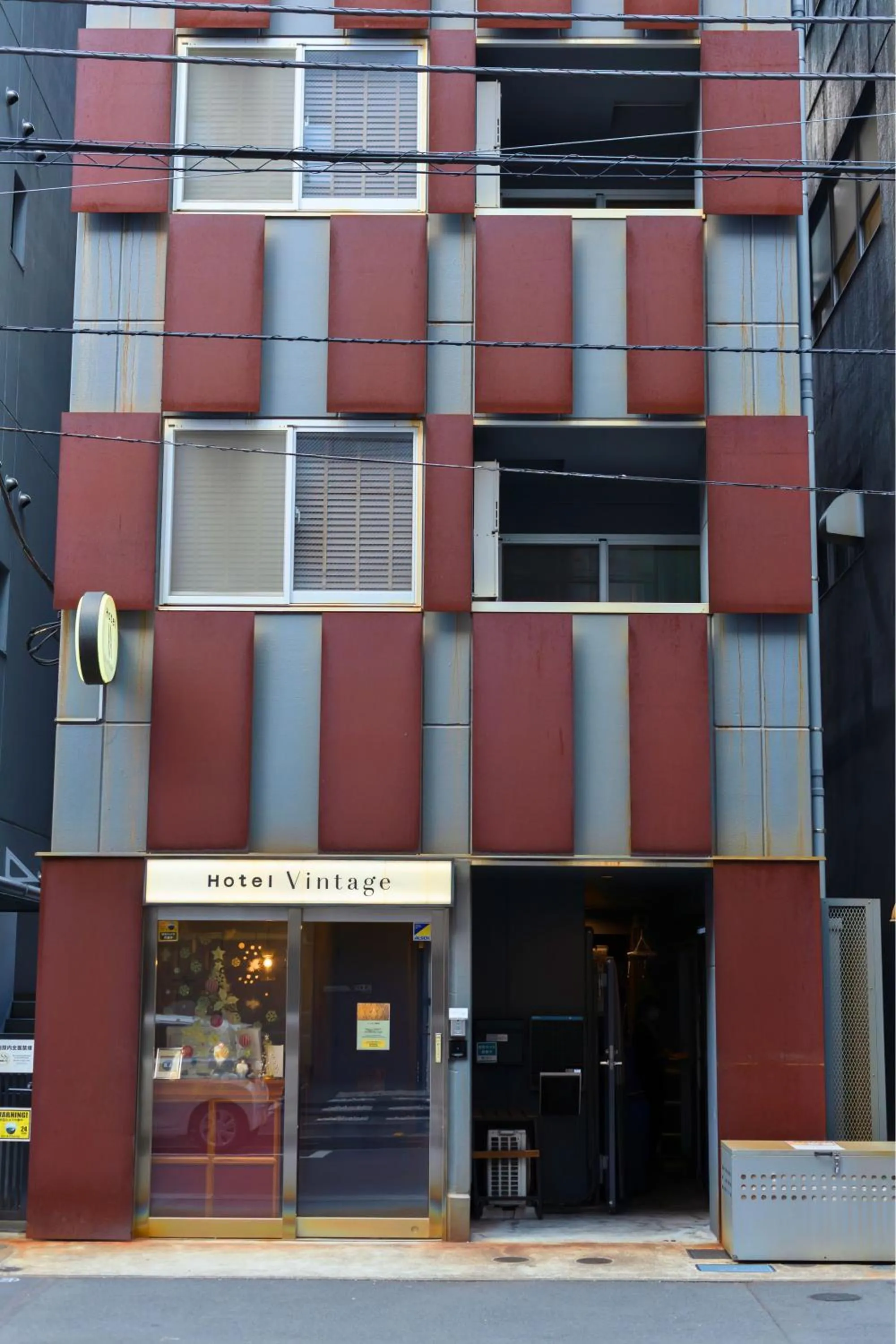 Property building in Hotel Vintage Tokyo Tsukiji