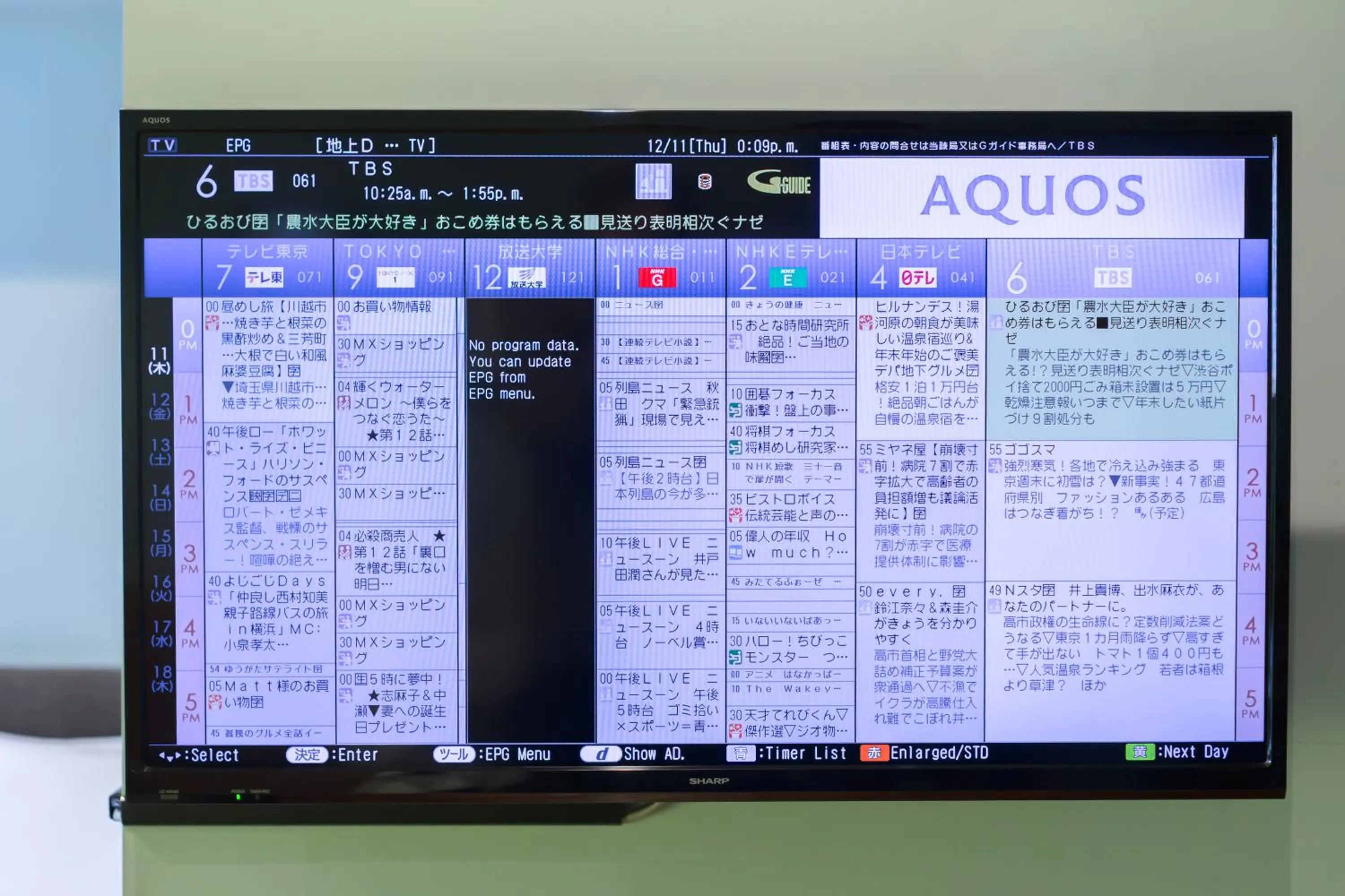 TV and multimedia in Hotel Vintage Tokyo Tsukiji