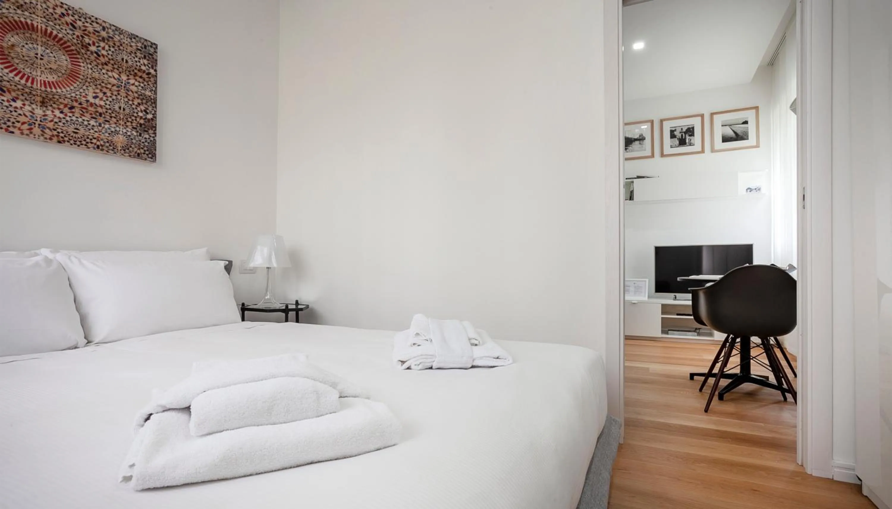 Bedroom, Bed in Italianway Easy - Segrino 6