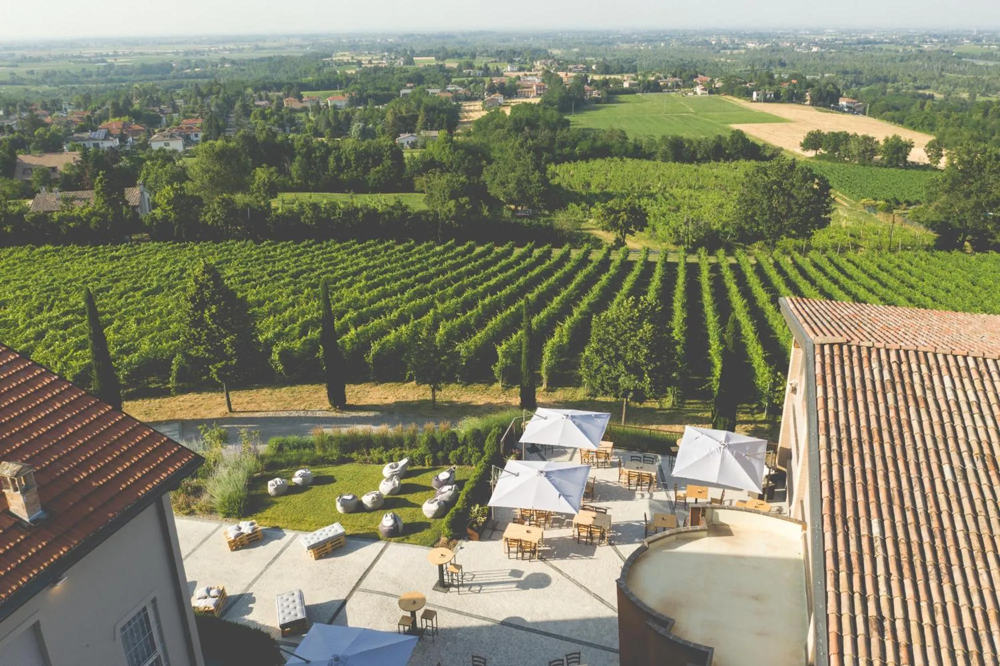 Bird's eye view in Agriturismo Oinoe