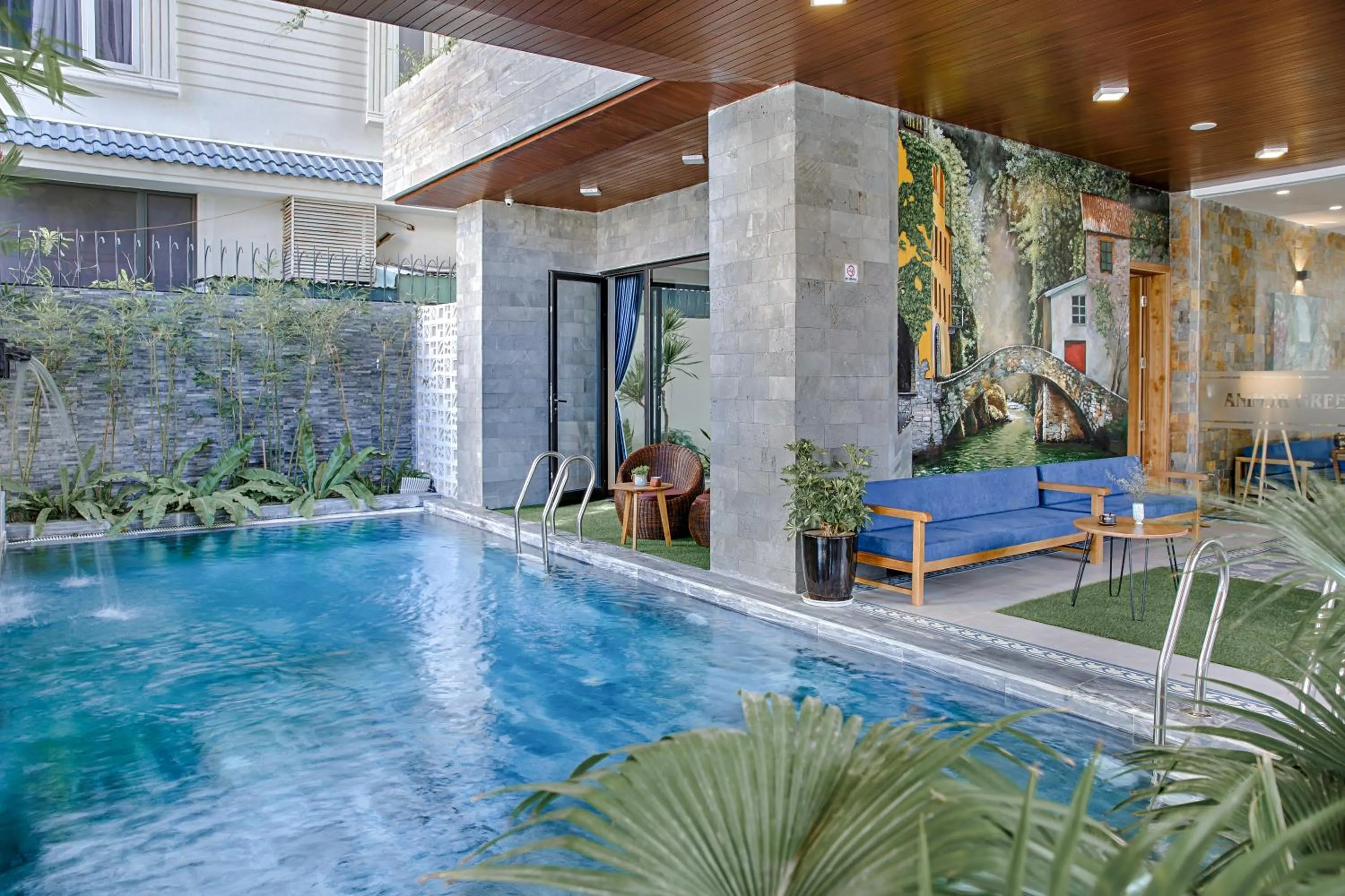 Swimming pool in Animor Green Home Villa Da Nang