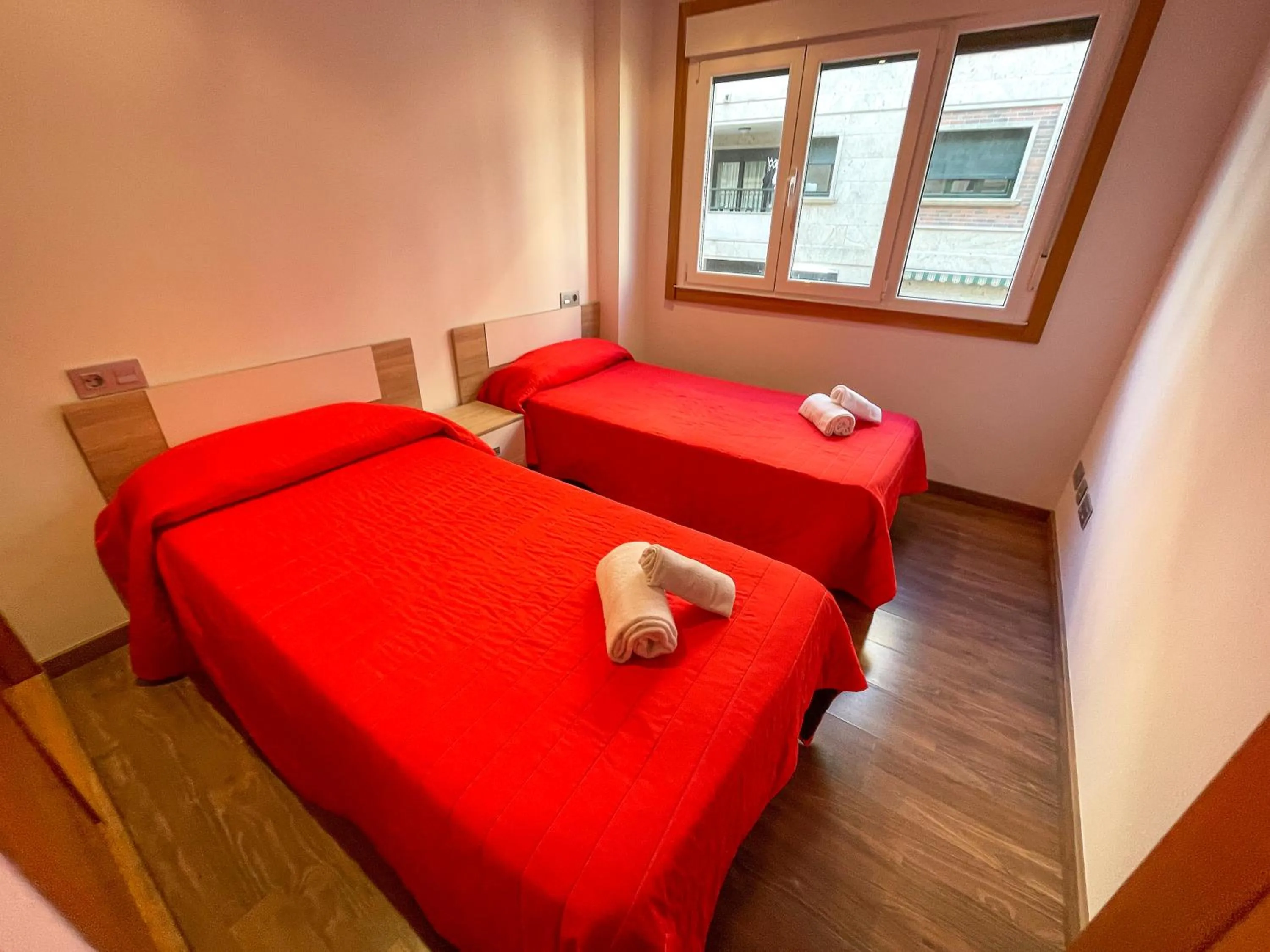 Bed in Apartamentos Revolta Sanxenxo 3000