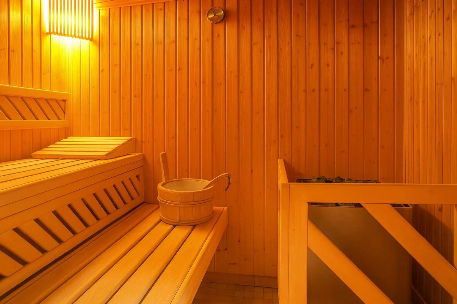Sauna in Hôtel des Vosges