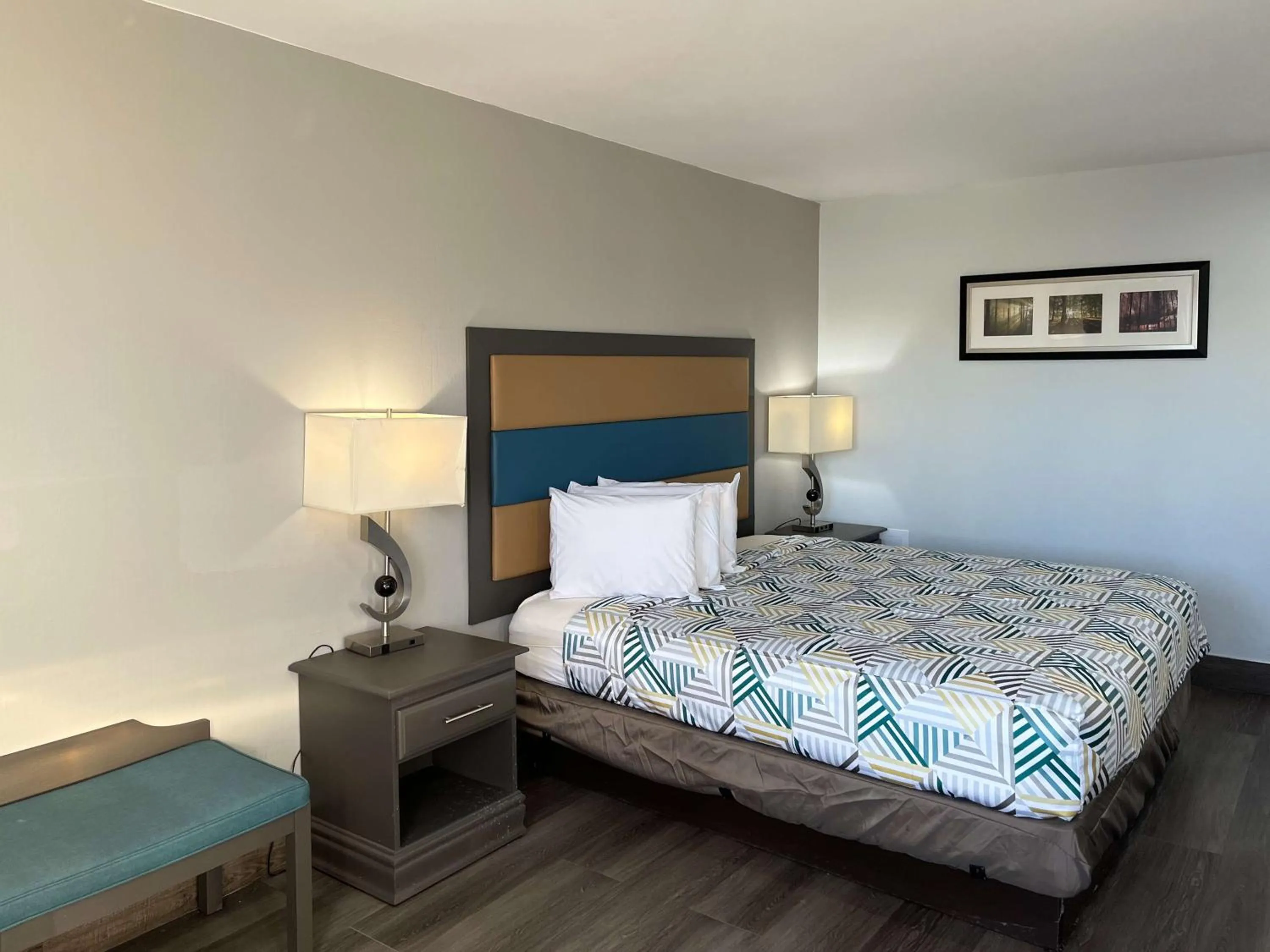 Bedroom, Bed in Motel 6 Greenville, NC ECU Medical Center