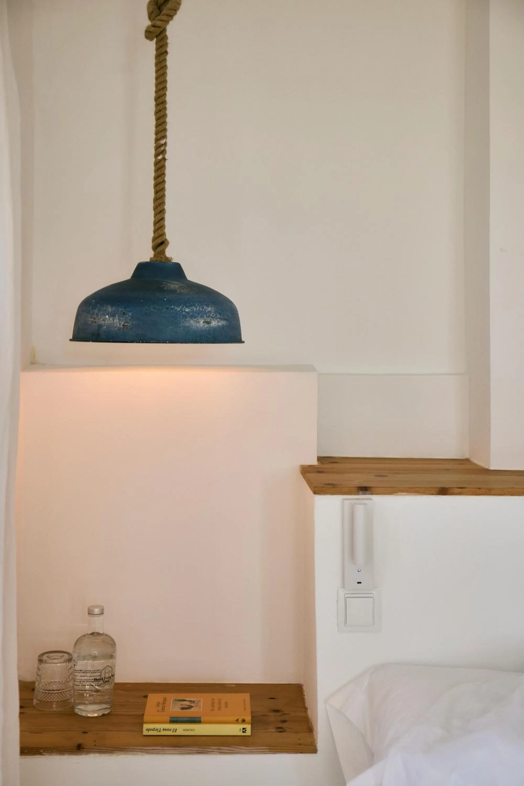 Bed in Hotel Forn Nou