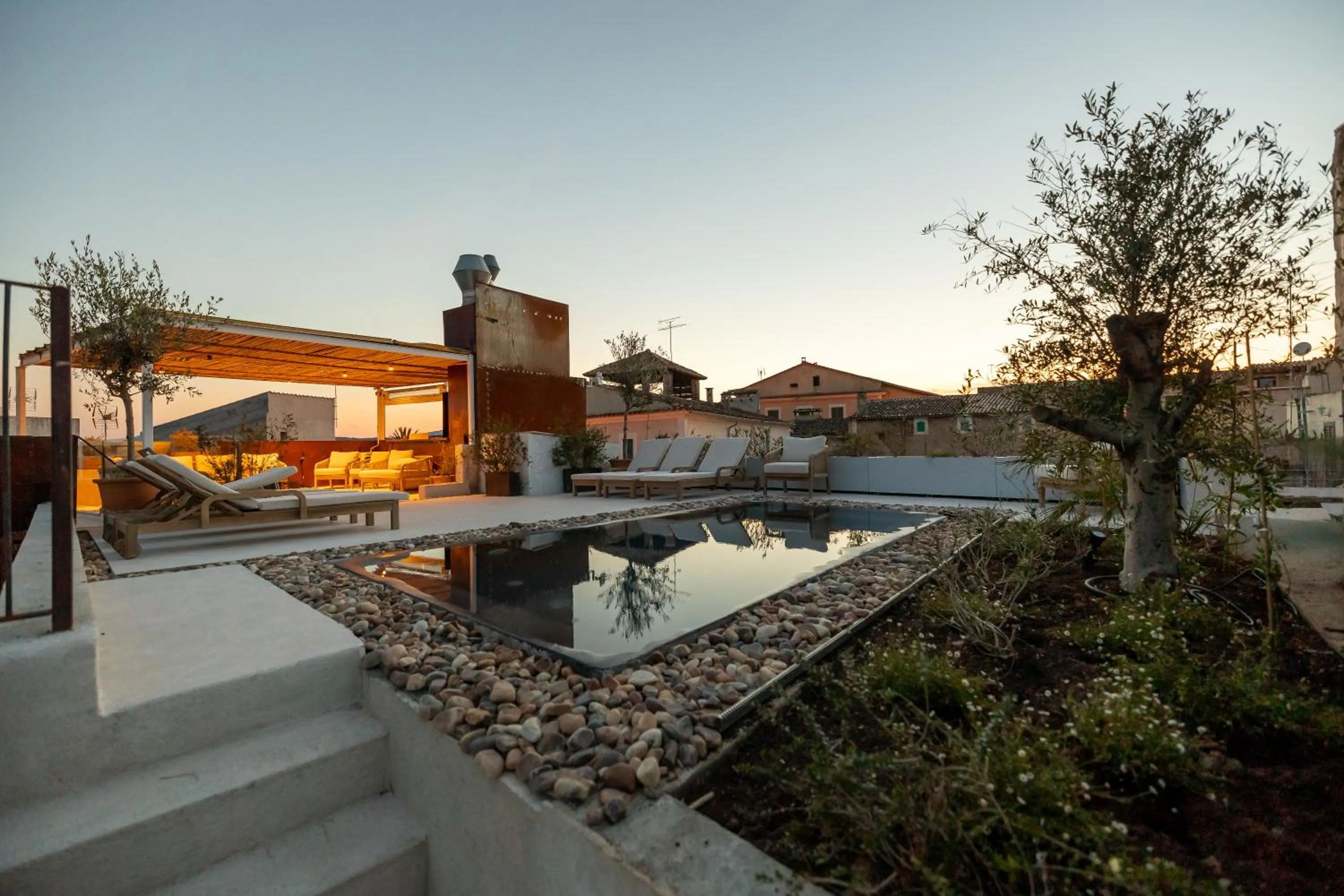 Natural landscape in Hotel Forn Nou