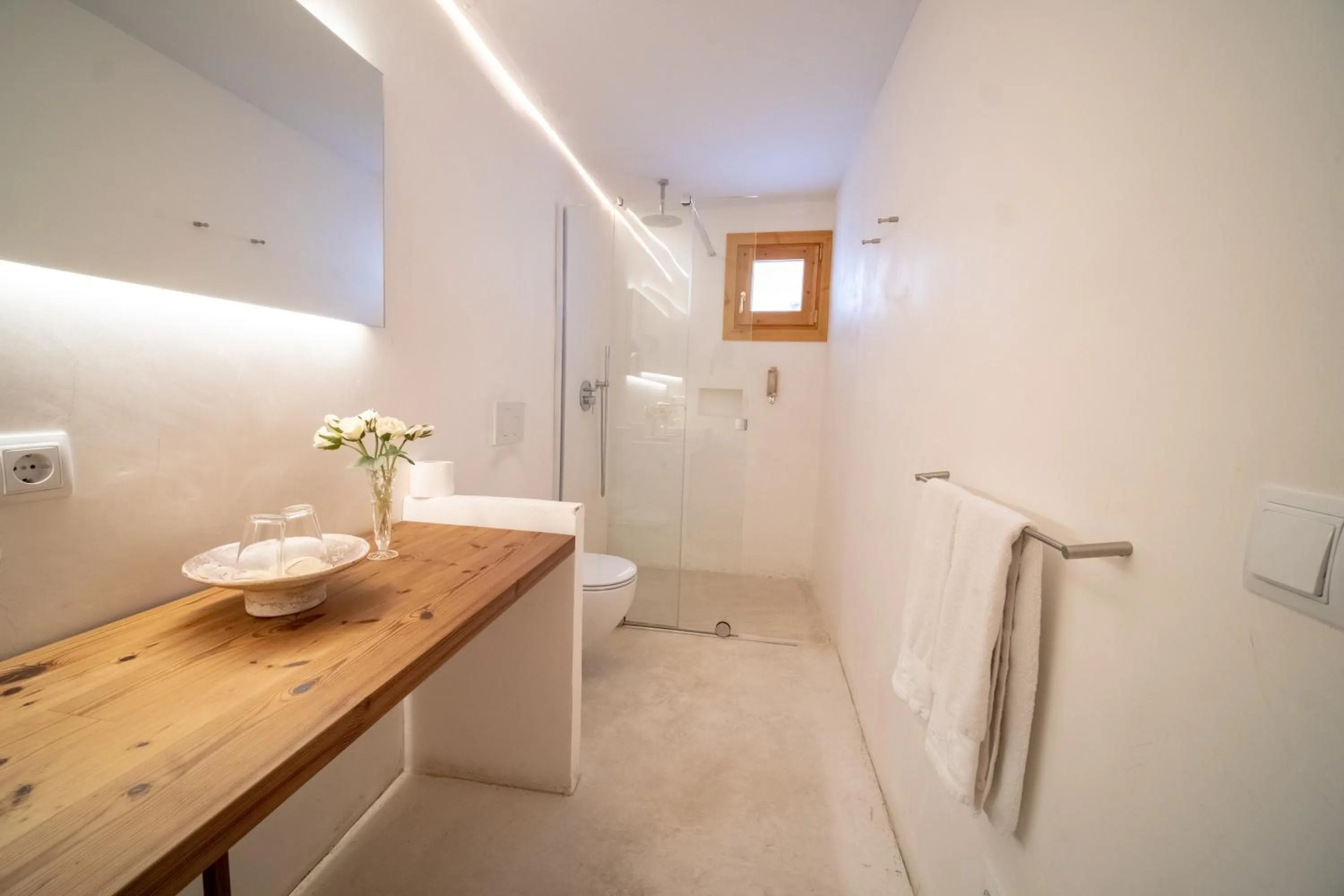 Bathroom in Hotel Forn Nou