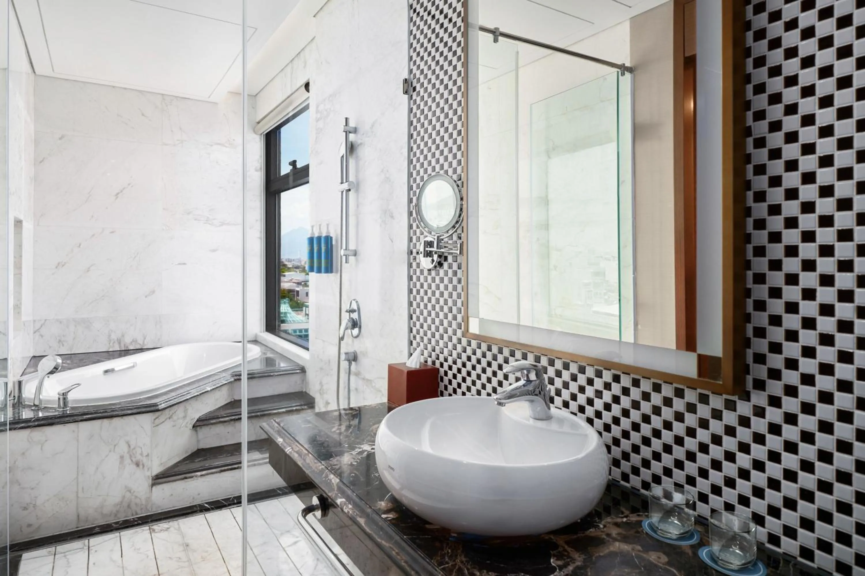 Bathroom, Bed in Four Points by Sheraton Danang