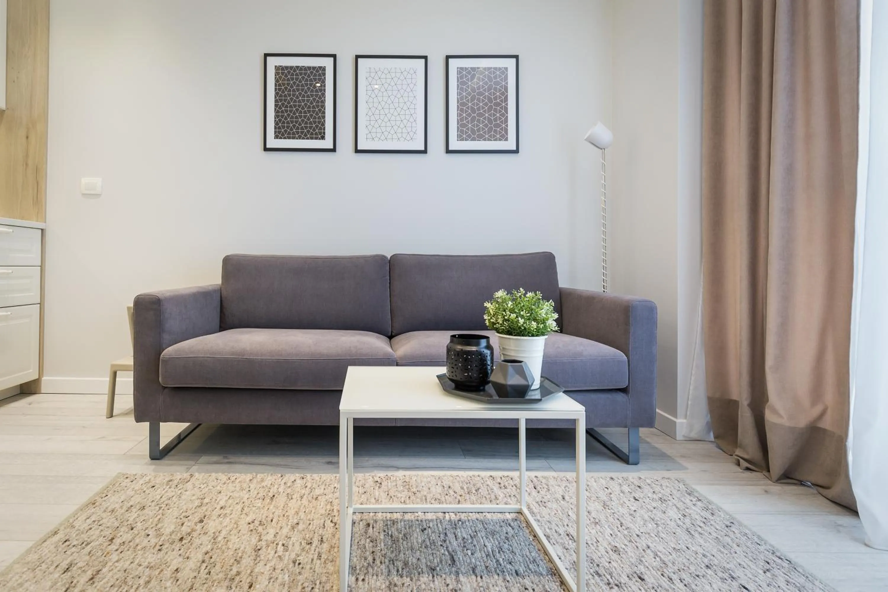 Living room in Classy Design Accommodation