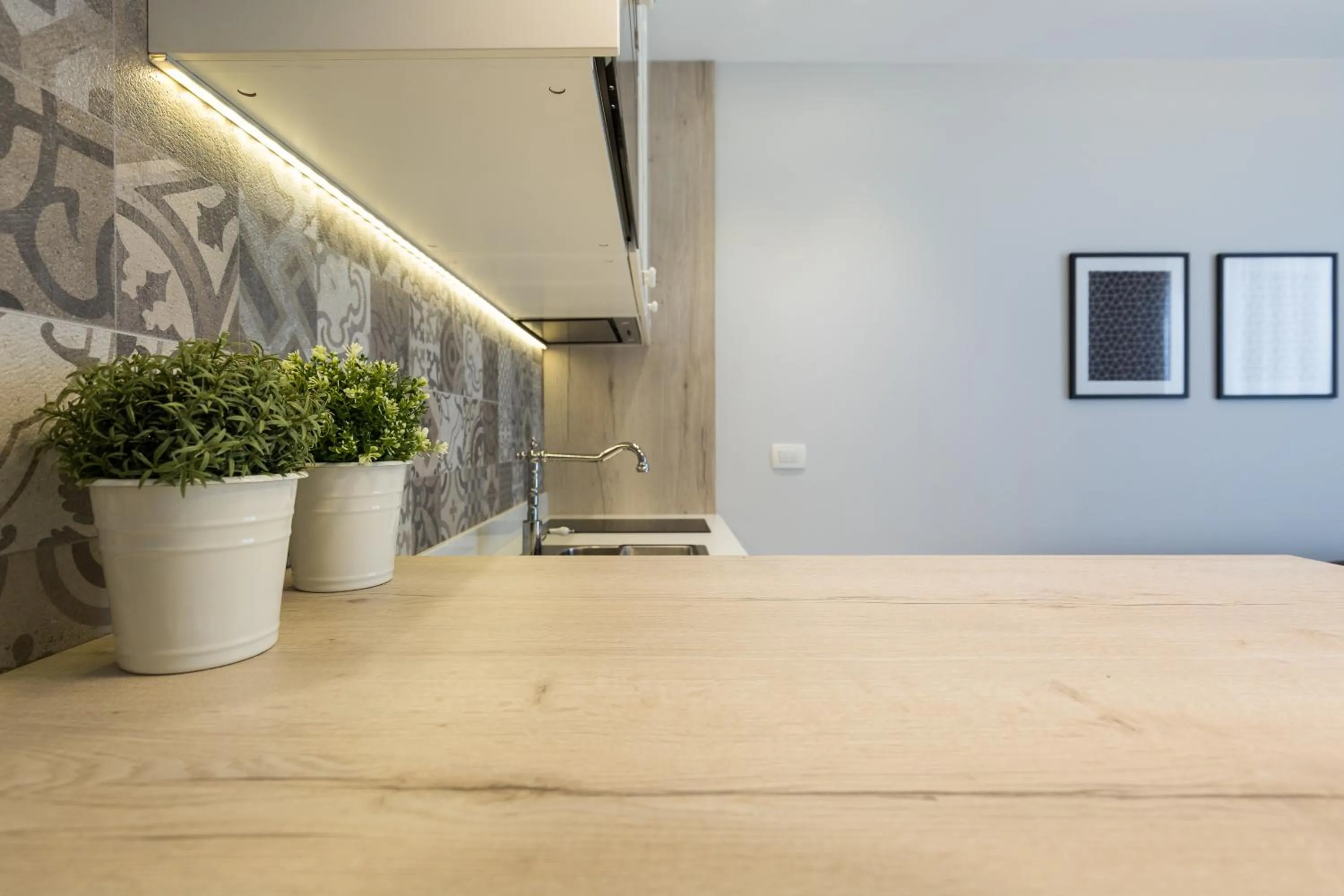 Kitchen or kitchenette in Classy Design Accommodation