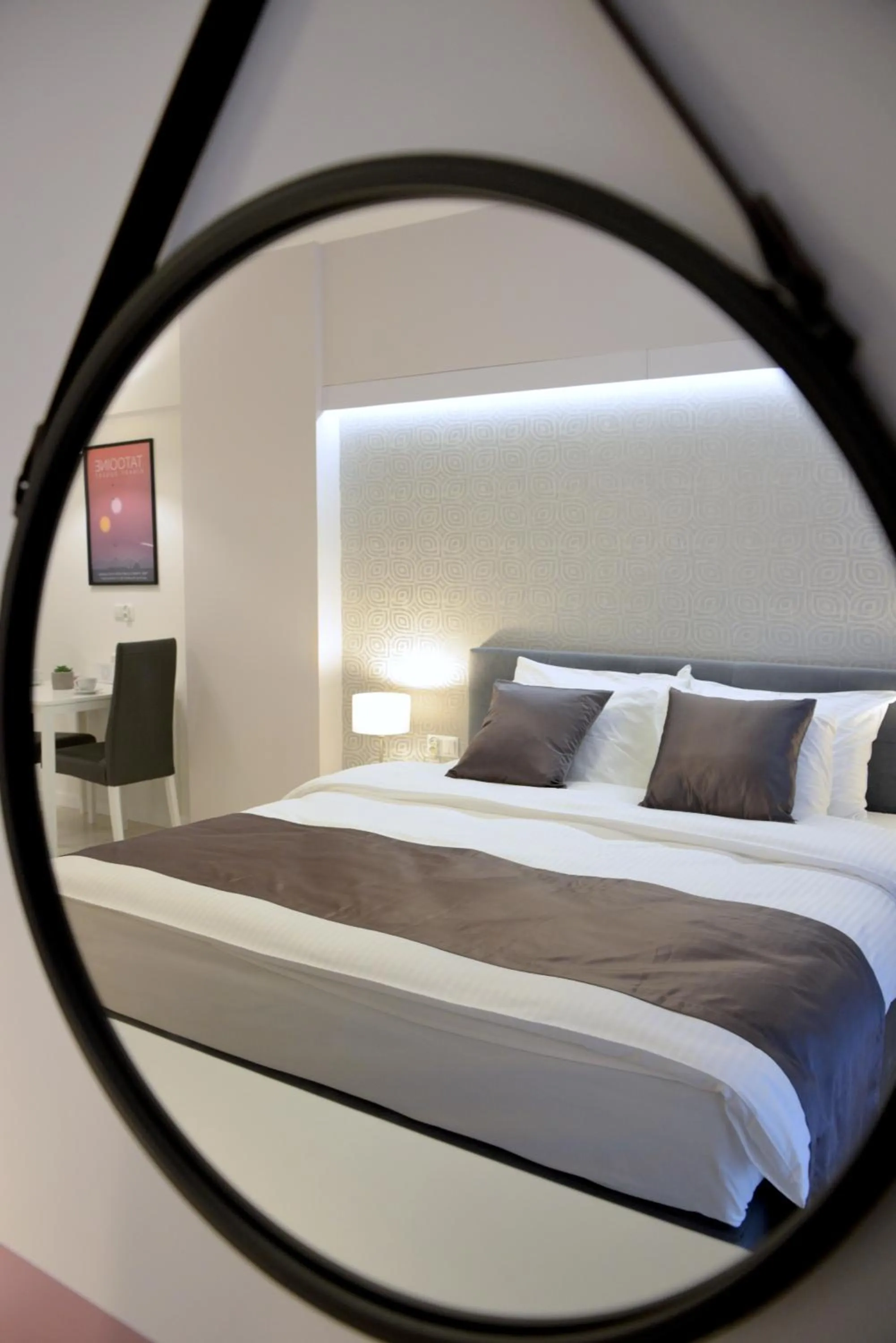 Bed in JessApart – Ochota Apartments