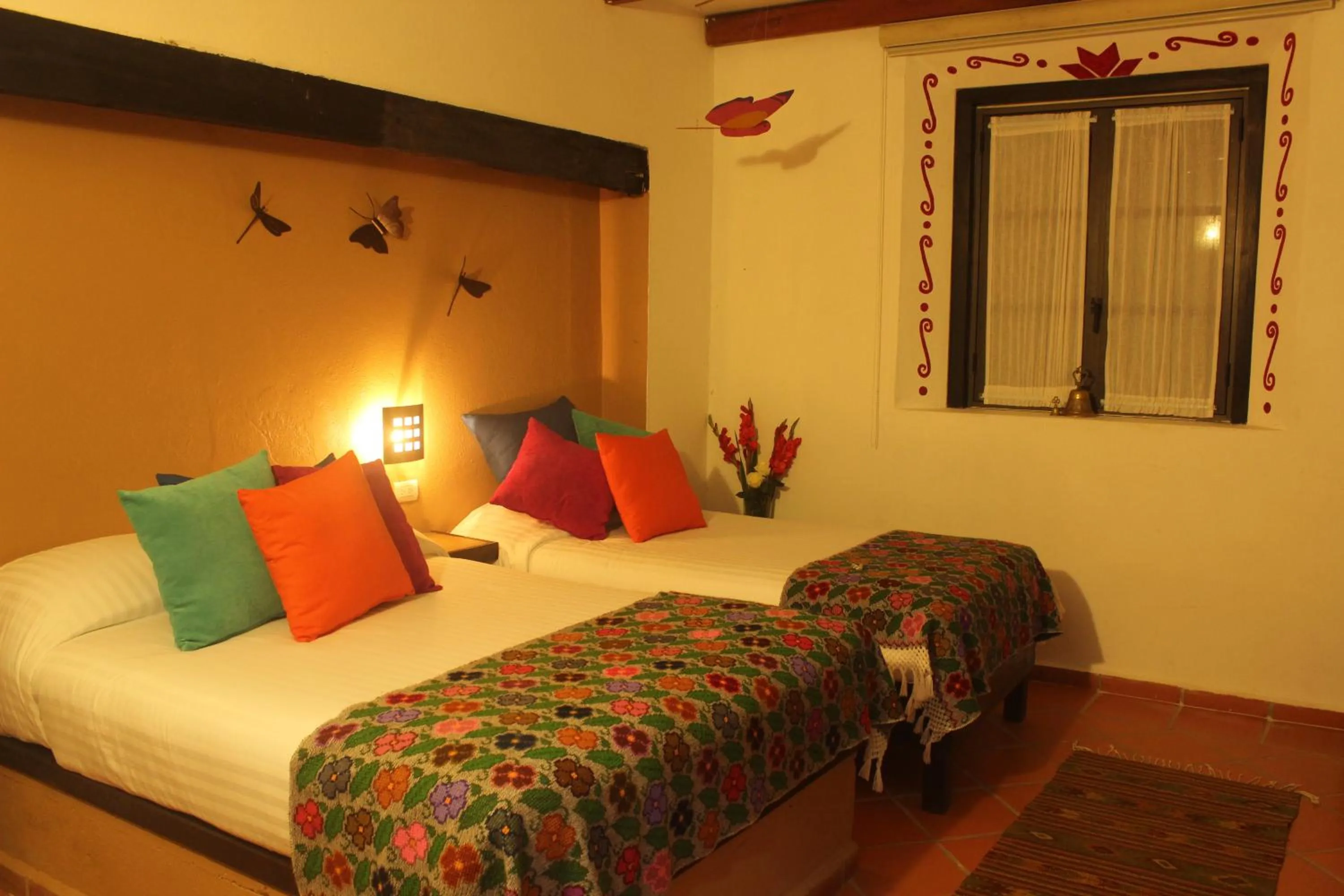 Bedroom in Hotel Boutique La Casona de Don Porfirio