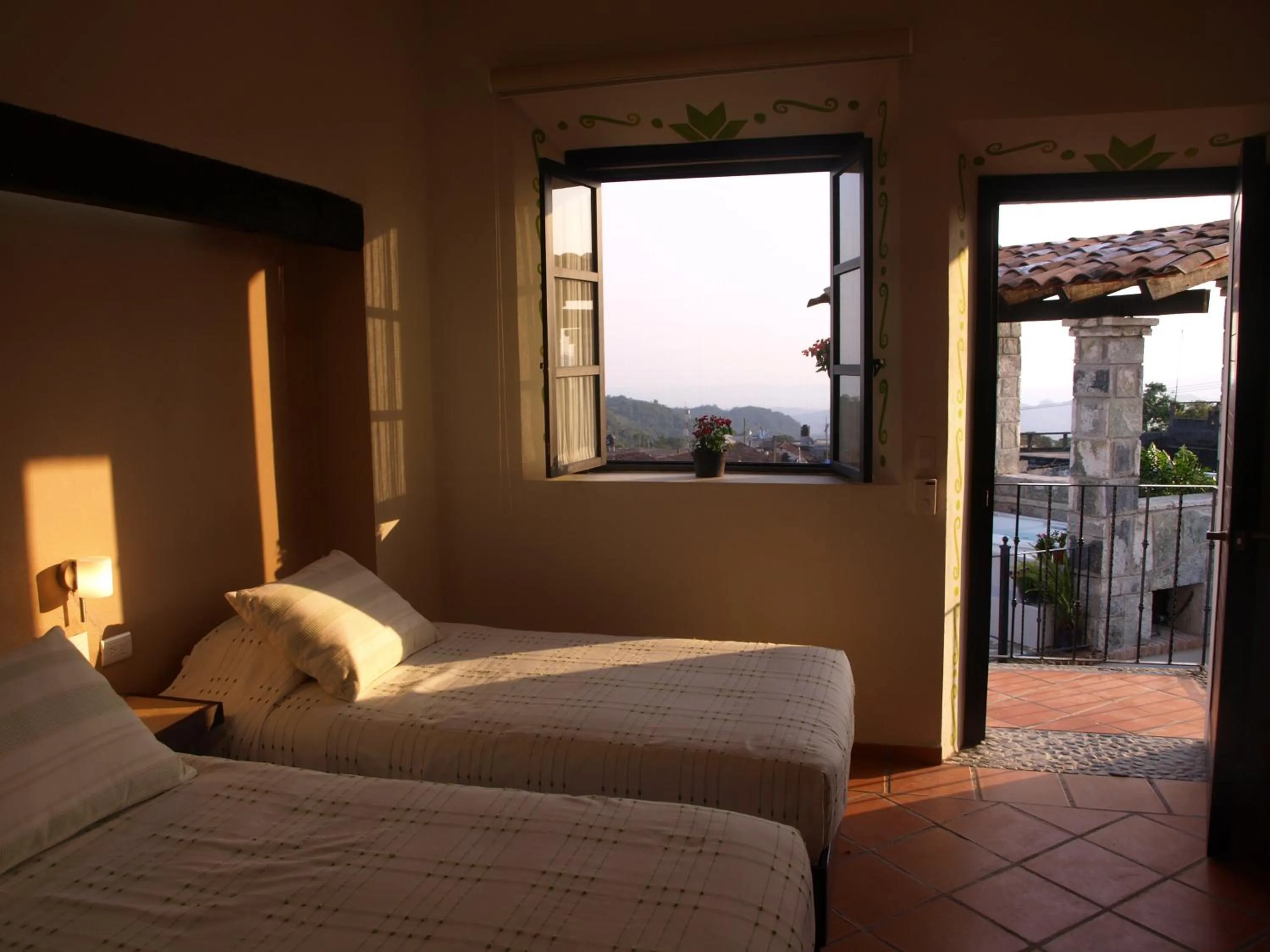 Bed in Hotel Boutique La Casona de Don Porfirio