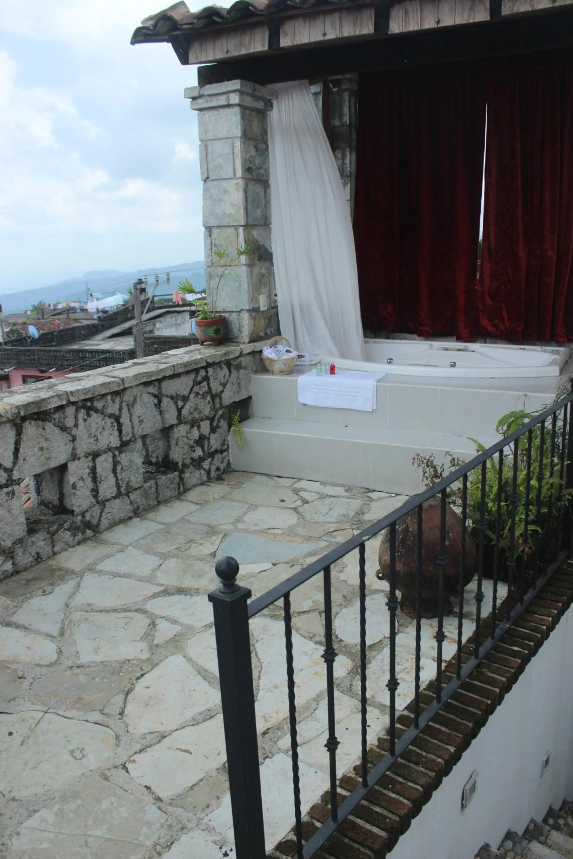 Shower in Hotel Boutique La Casona de Don Porfirio