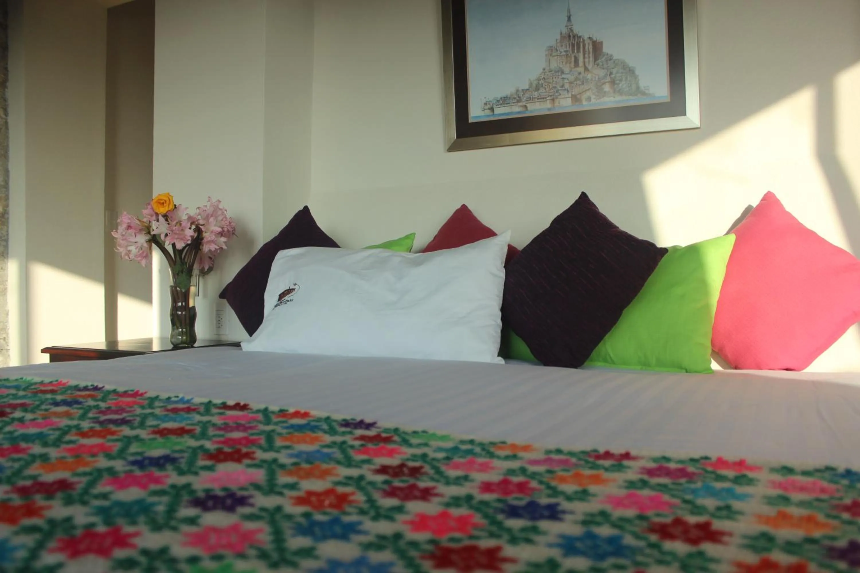 Bedroom in Hotel Boutique La Casona de Don Porfirio