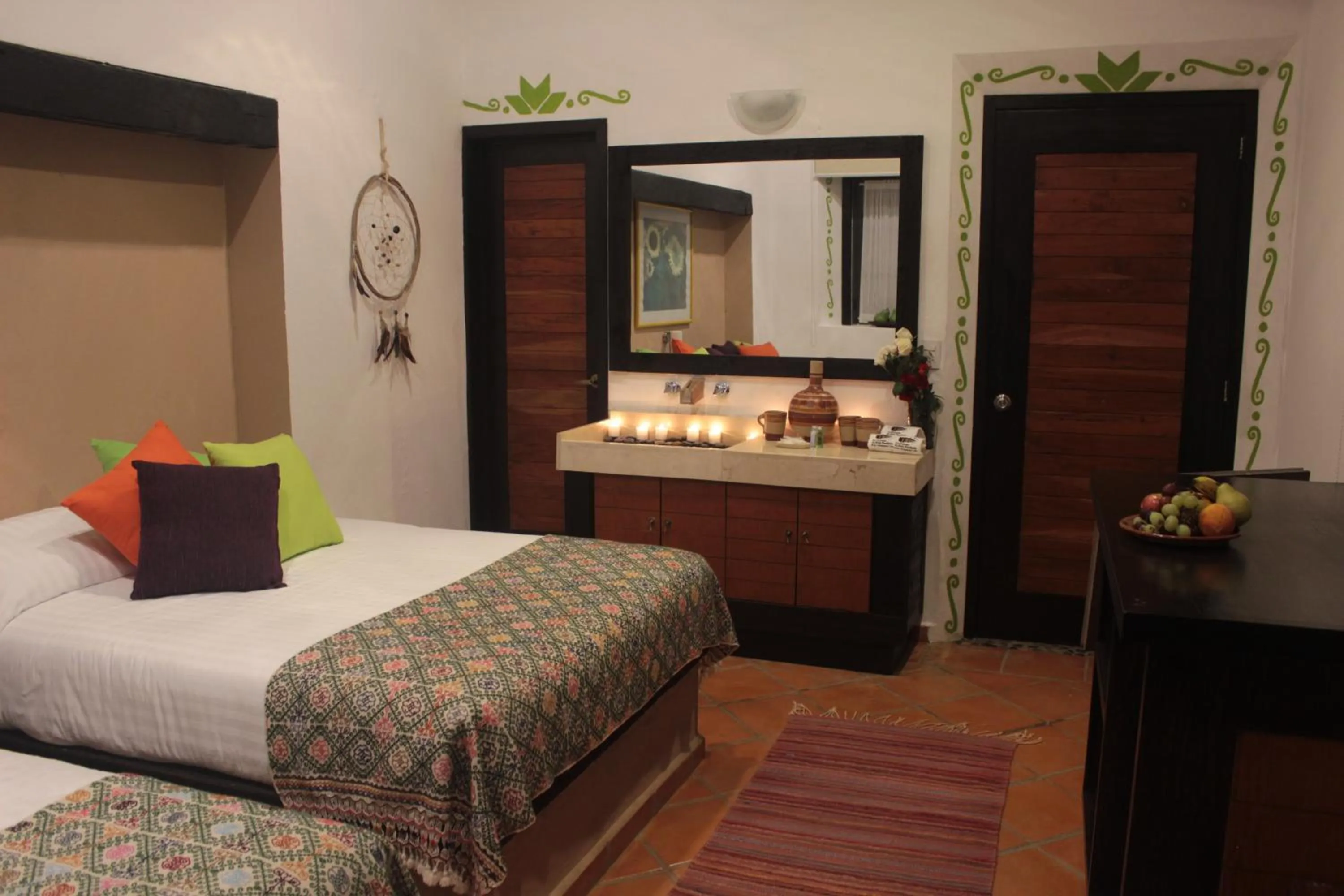 Bedroom in Hotel Boutique La Casona de Don Porfirio