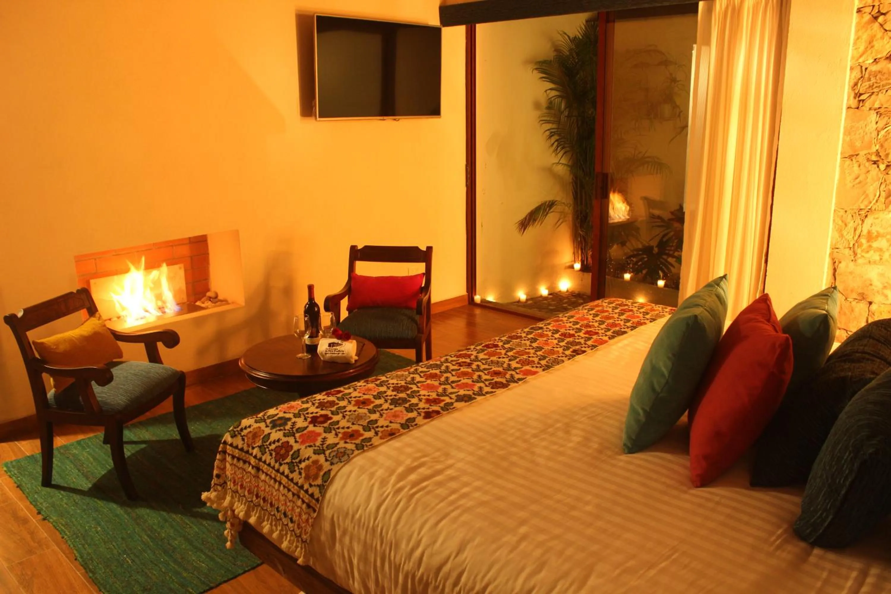 Bedroom in Hotel Boutique La Casona de Don Porfirio