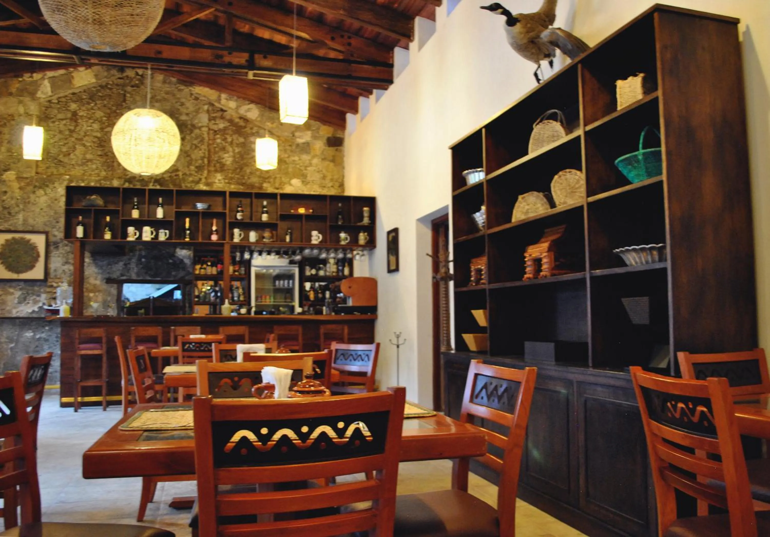 Restaurant/places to eat in Hotel Boutique La Casona de Don Porfirio