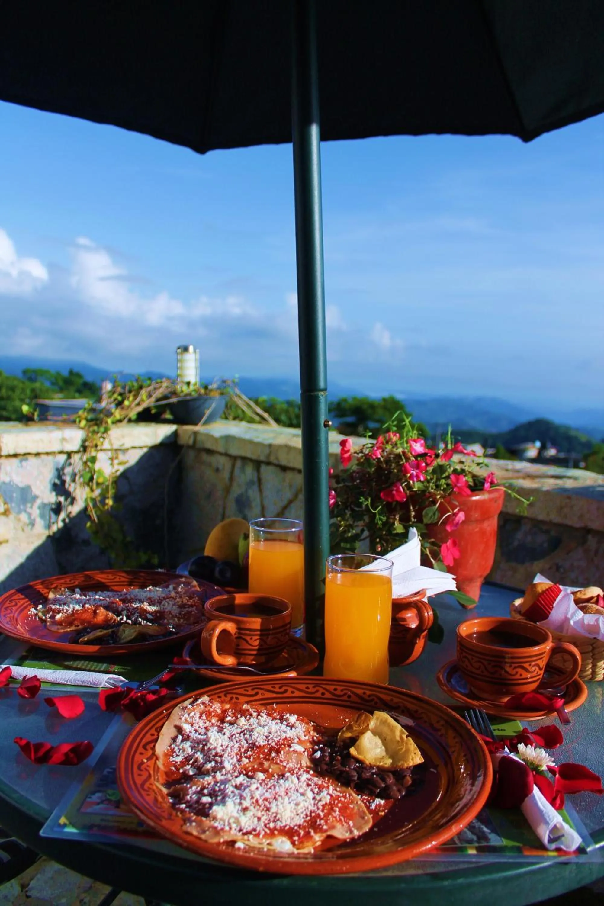 Balcony/Terrace in Hotel Boutique La Casona de Don Porfirio