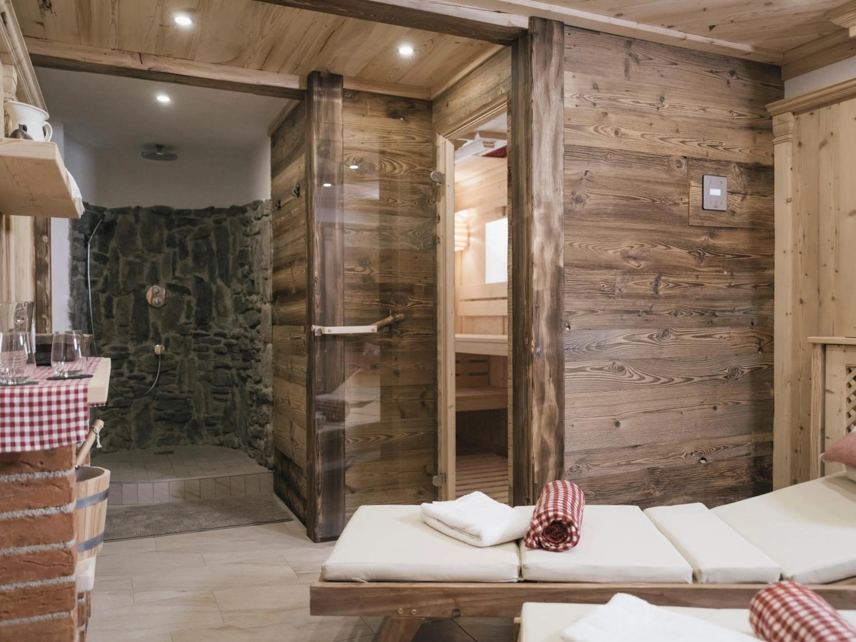 Sauna in Bergchalet Kuhgraben