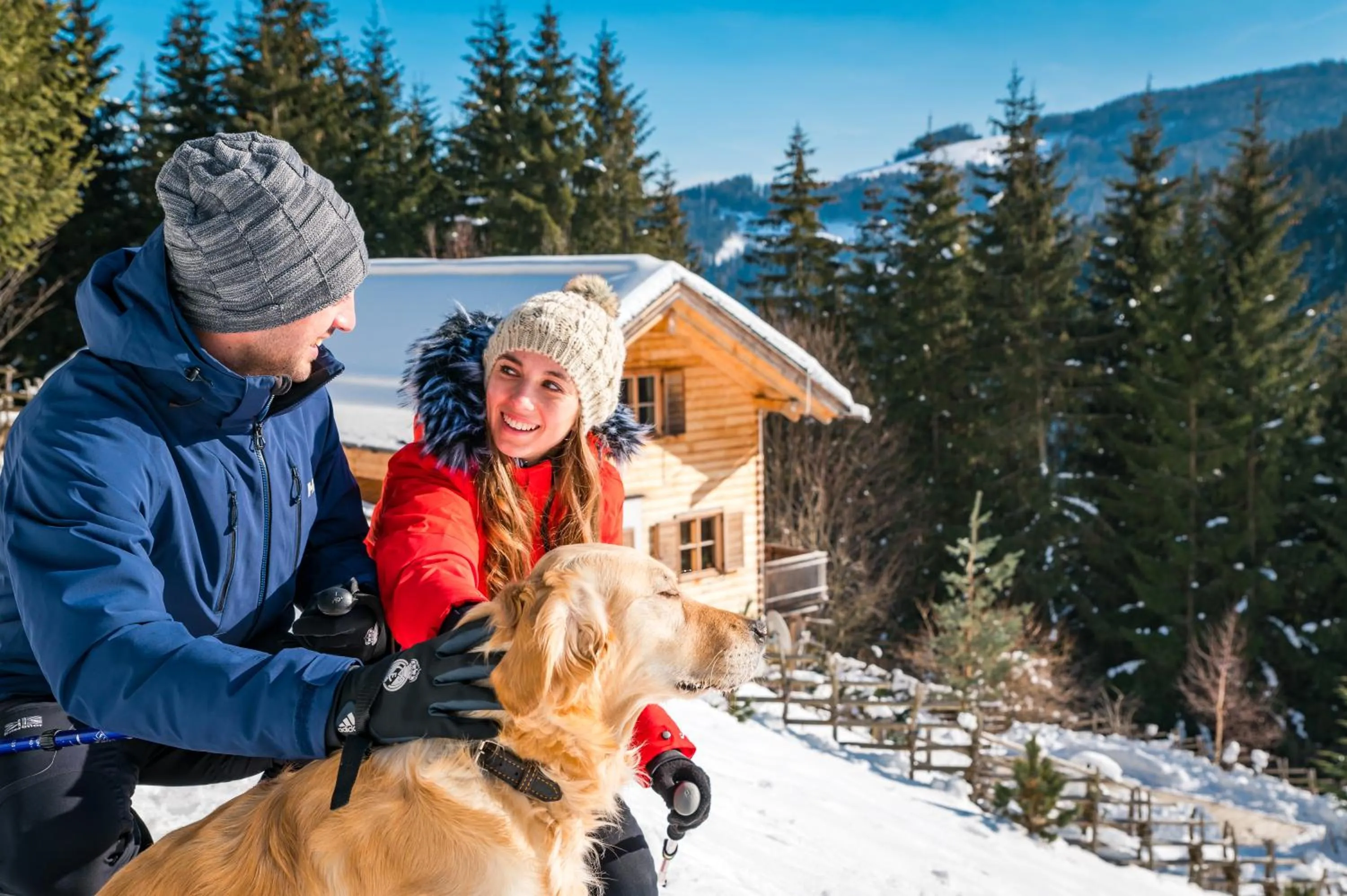 Winter in Bergchalet Kuhgraben