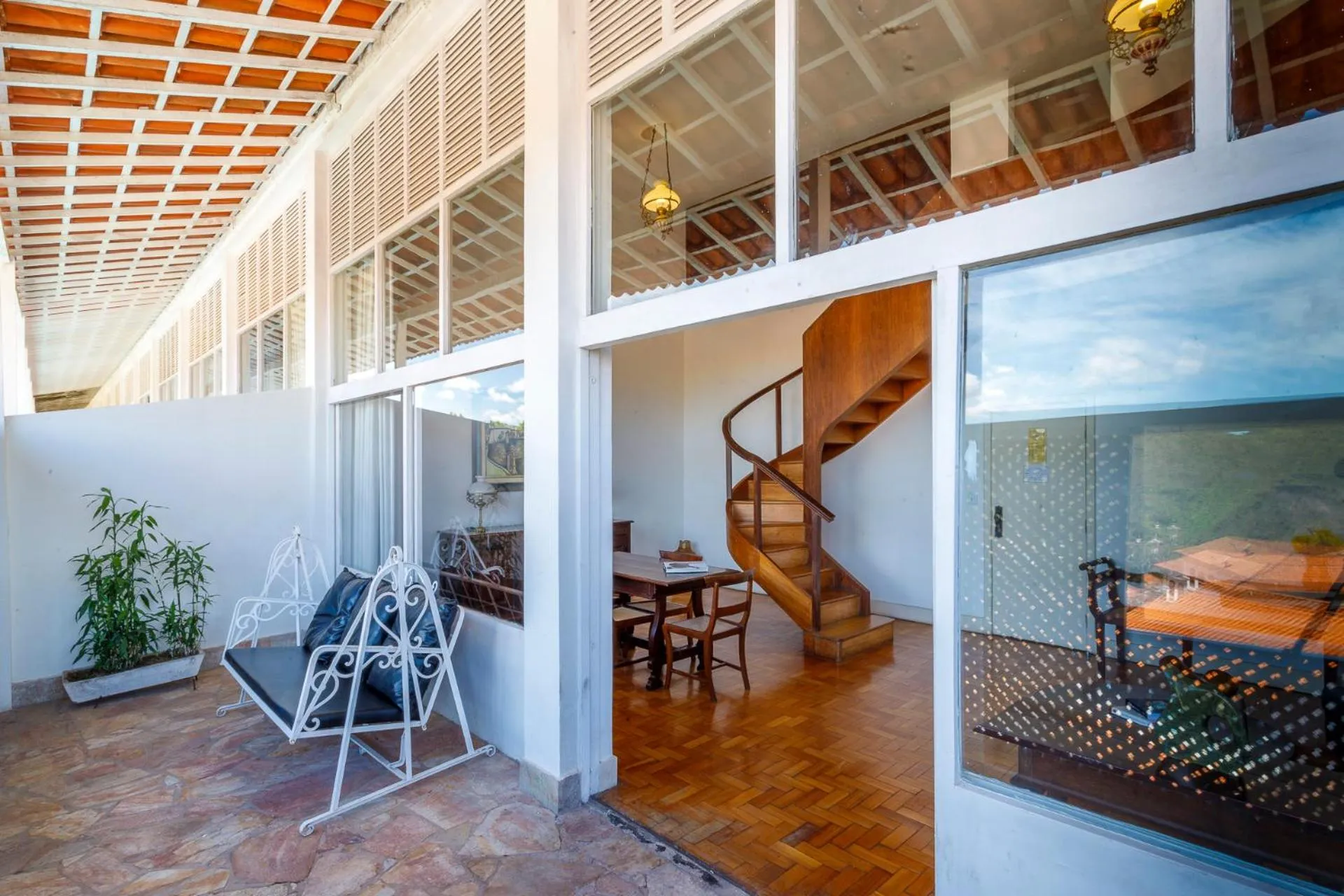 Patio in Grande Hotel de Ouro Preto - 80 ANOS