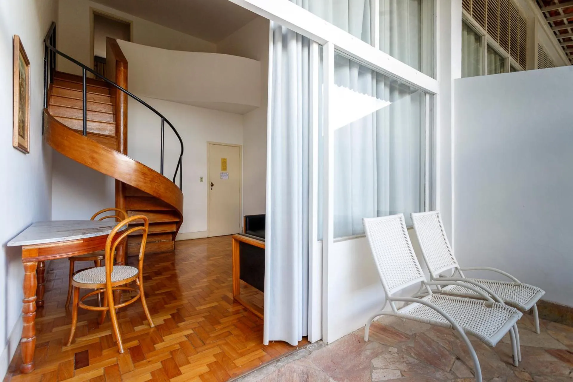 Balcony/Terrace in Grande Hotel de Ouro Preto - 80 ANOS