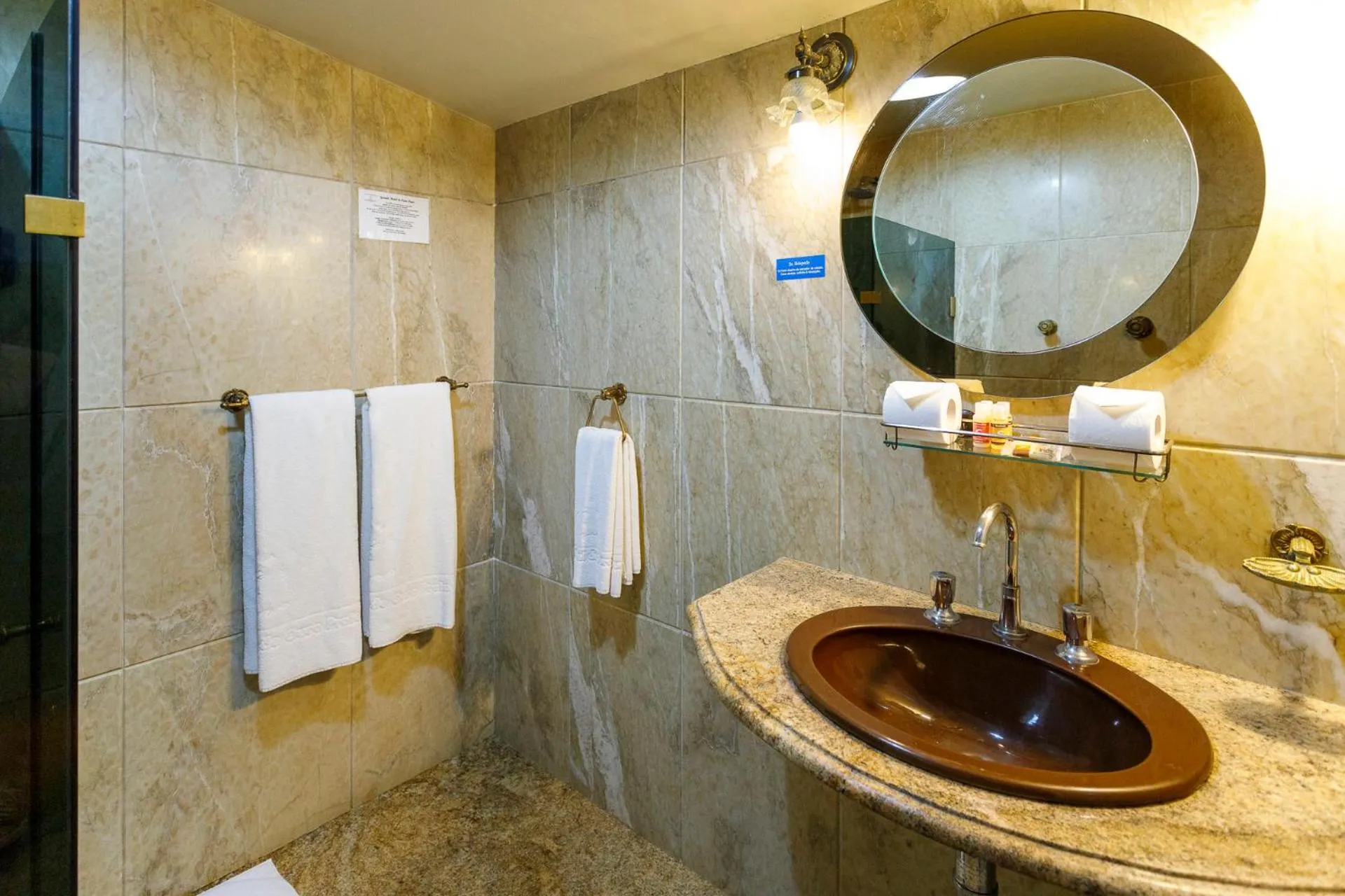 Bathroom in Grande Hotel de Ouro Preto - 80 ANOS