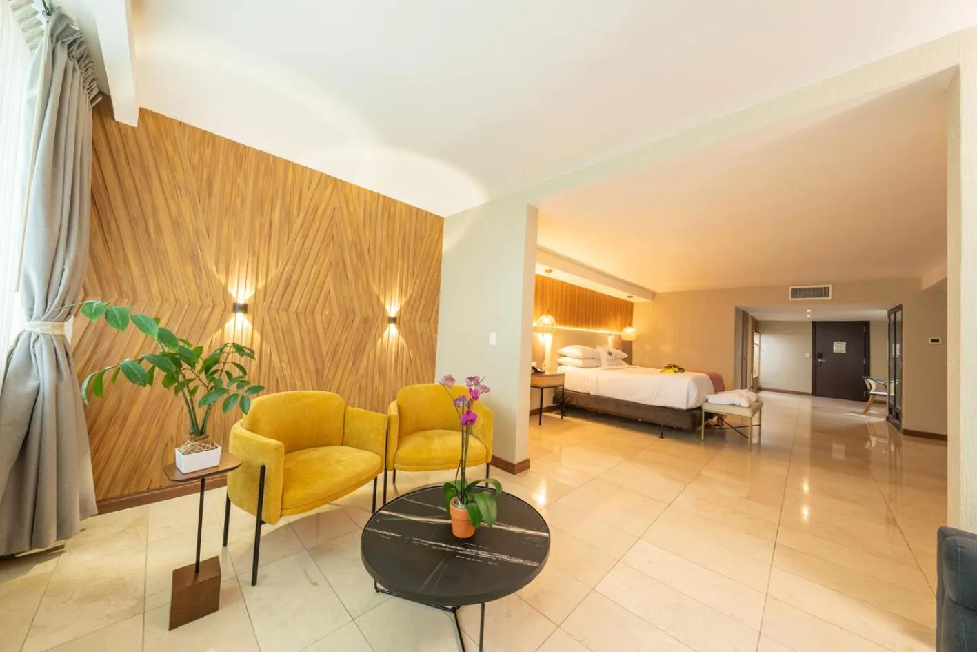 Living room, Bed in Hotel El Panama by Faranda Grand, a member of Radisson Individuals