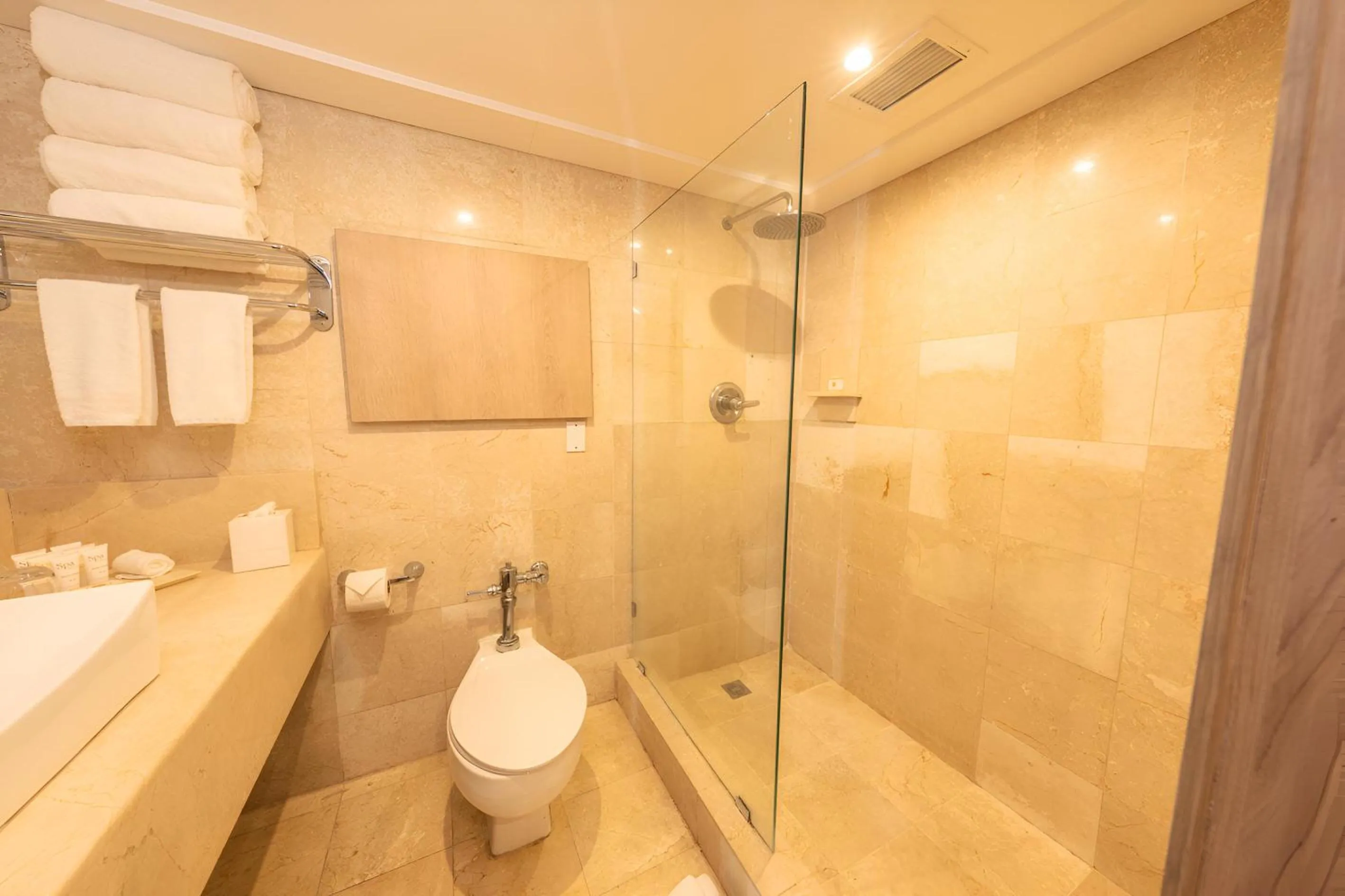 Shower in Hotel El Panama by Faranda Grand, a member of Radisson Individuals