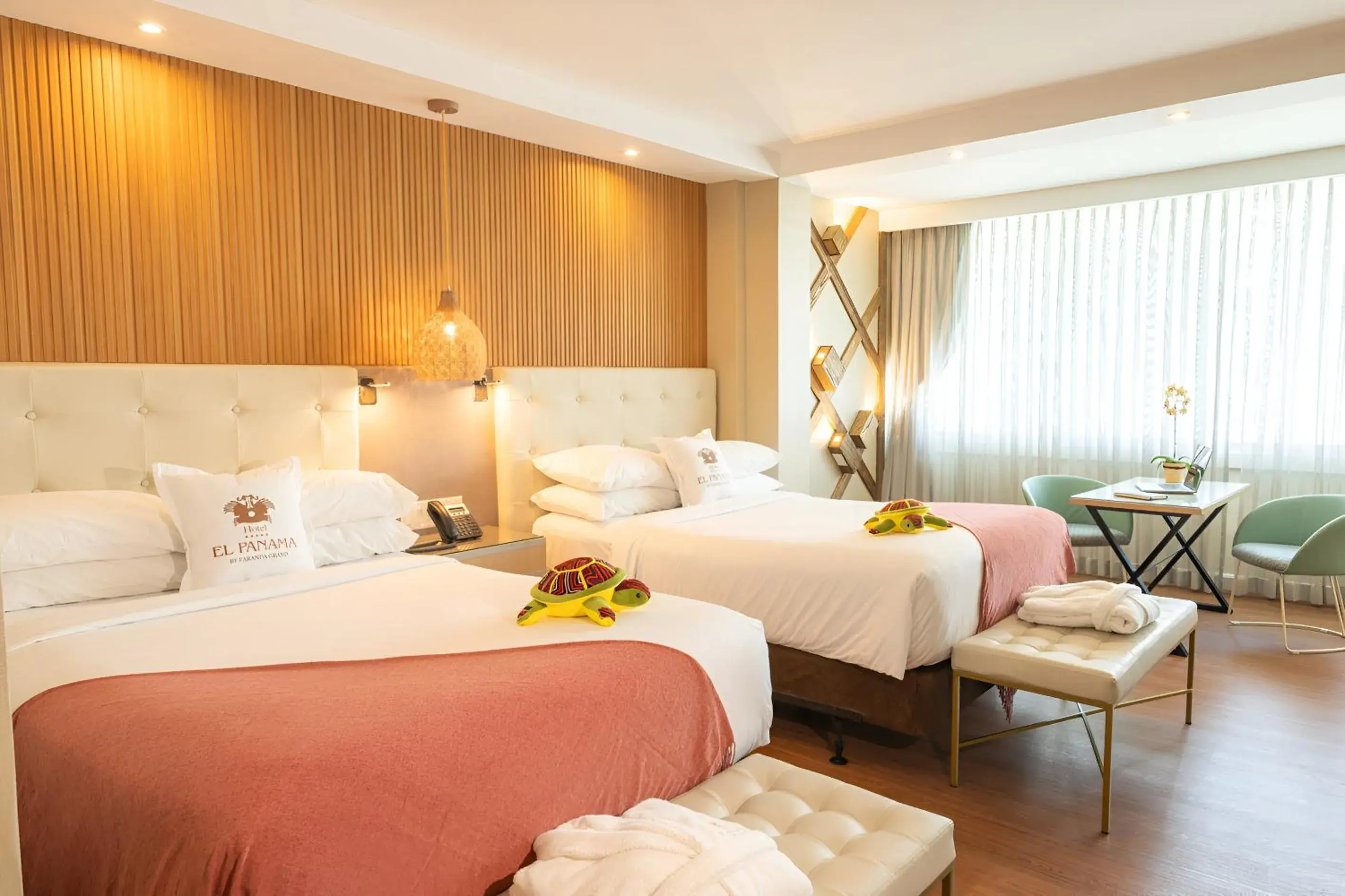 2 Double Beds Premium Room, City View in Hotel El Panama by Faranda Grand, a member of Radisson Individuals 2 Double Beds Premium Room, City View in Hotel El Panama by Faranda Grand, a member of Radisson Individuals