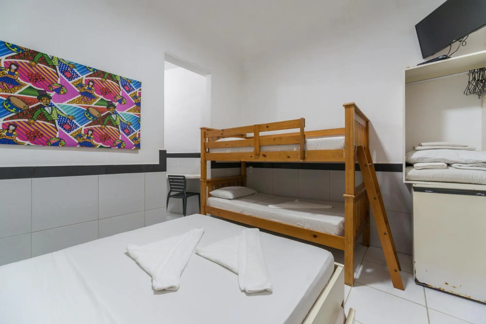 Bedroom, Bed in Hotel Pousada da Praia